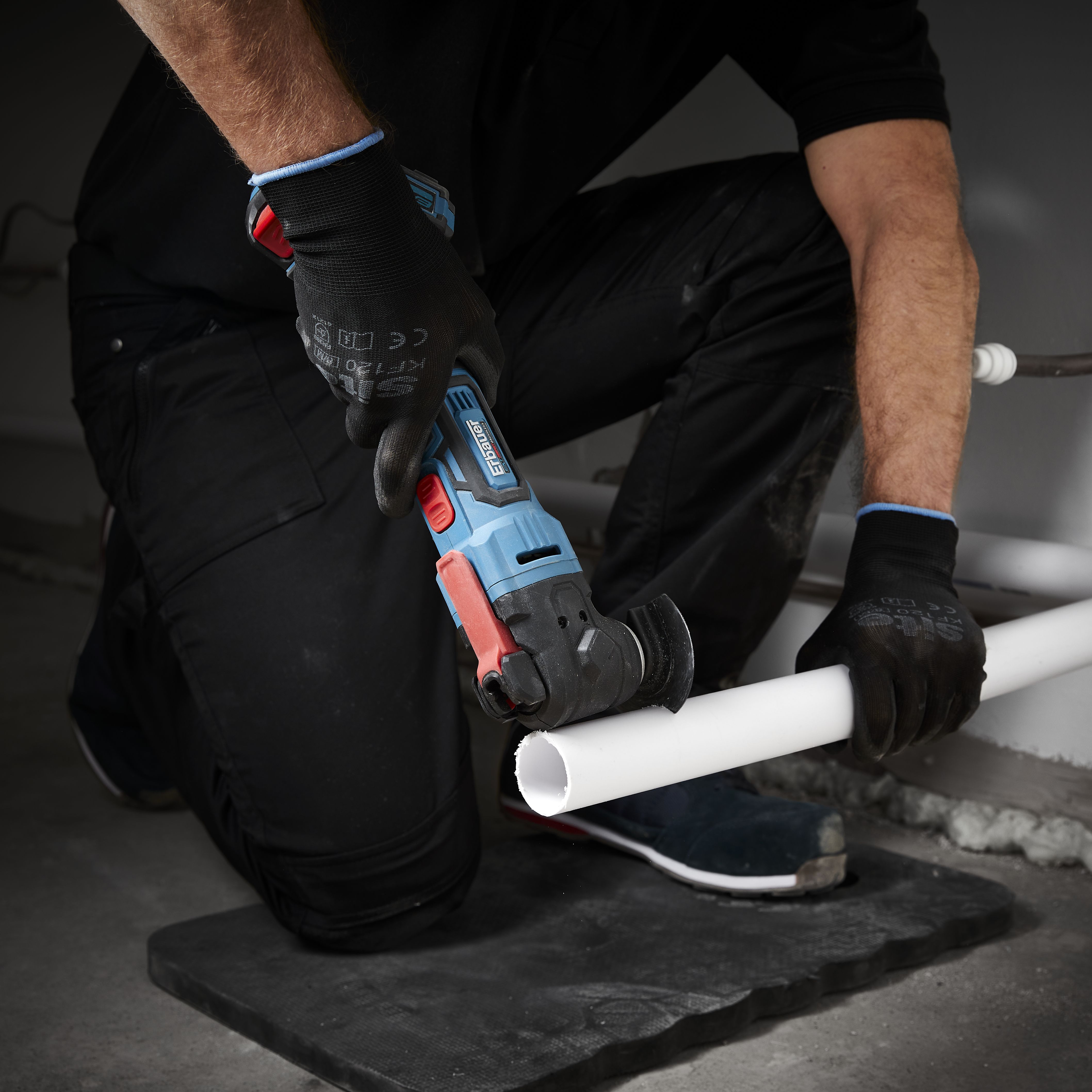 Erbauer 12V EXT compact Cordless Multi tool (Bare Tool) - EMT12-Li