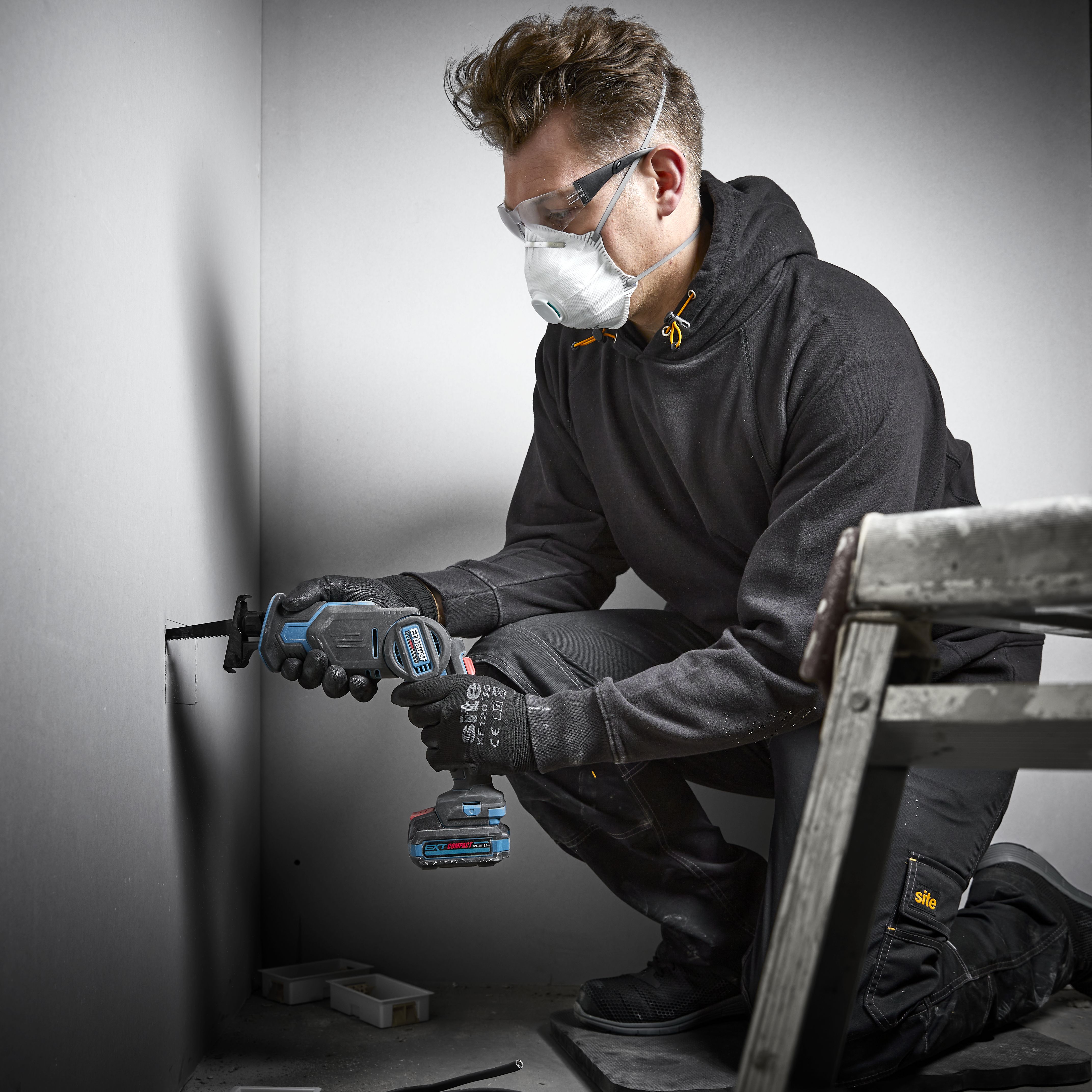 Erbauer 12V EXT compact Cordless Reciprocating saw (Bare Tool) - ERS12-Li