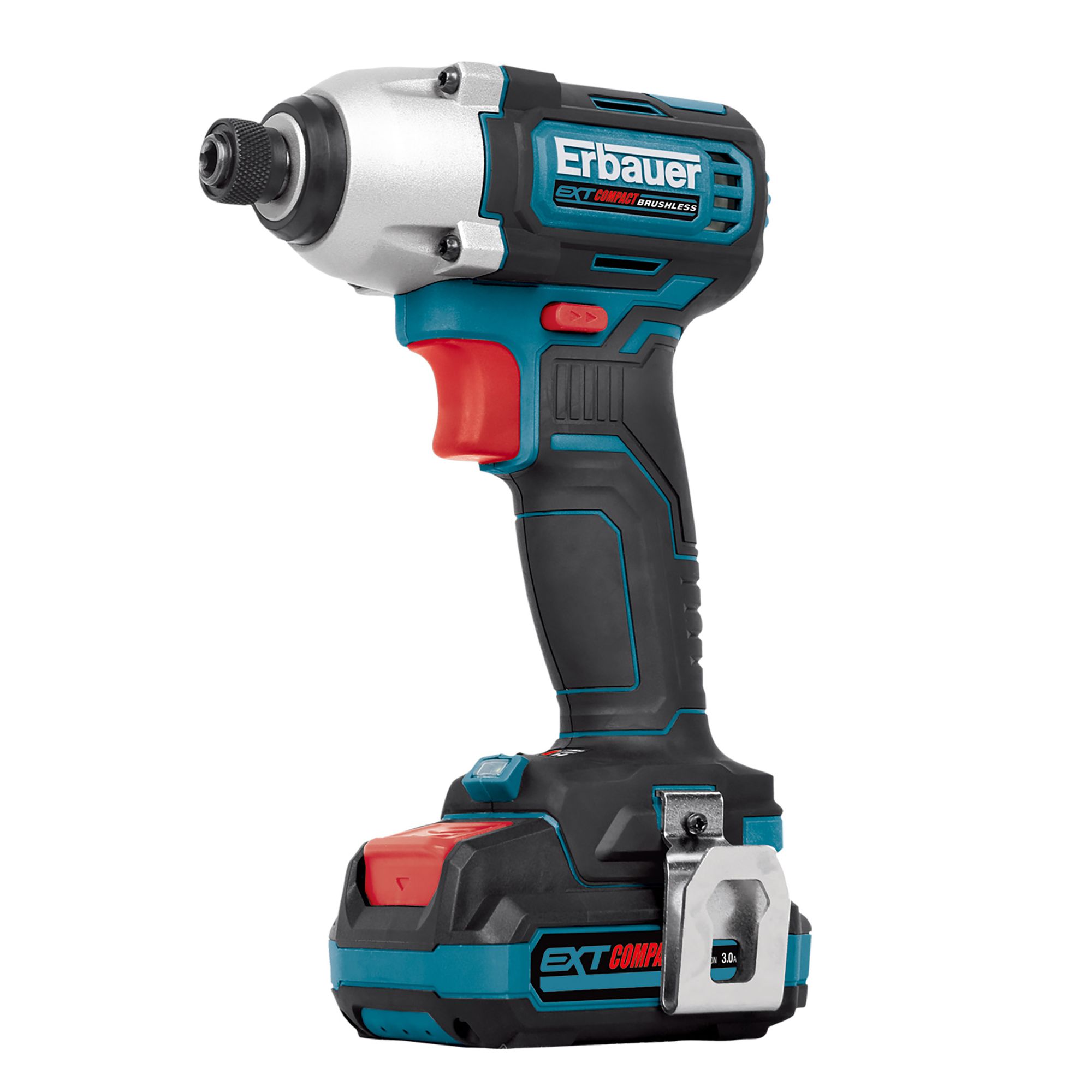 Erbauer 12V Li-ion EXT Brushless Cordless Combi drill & impact driver (2 x 3Ah) ECD12-Li-2 / EID12-Li-2