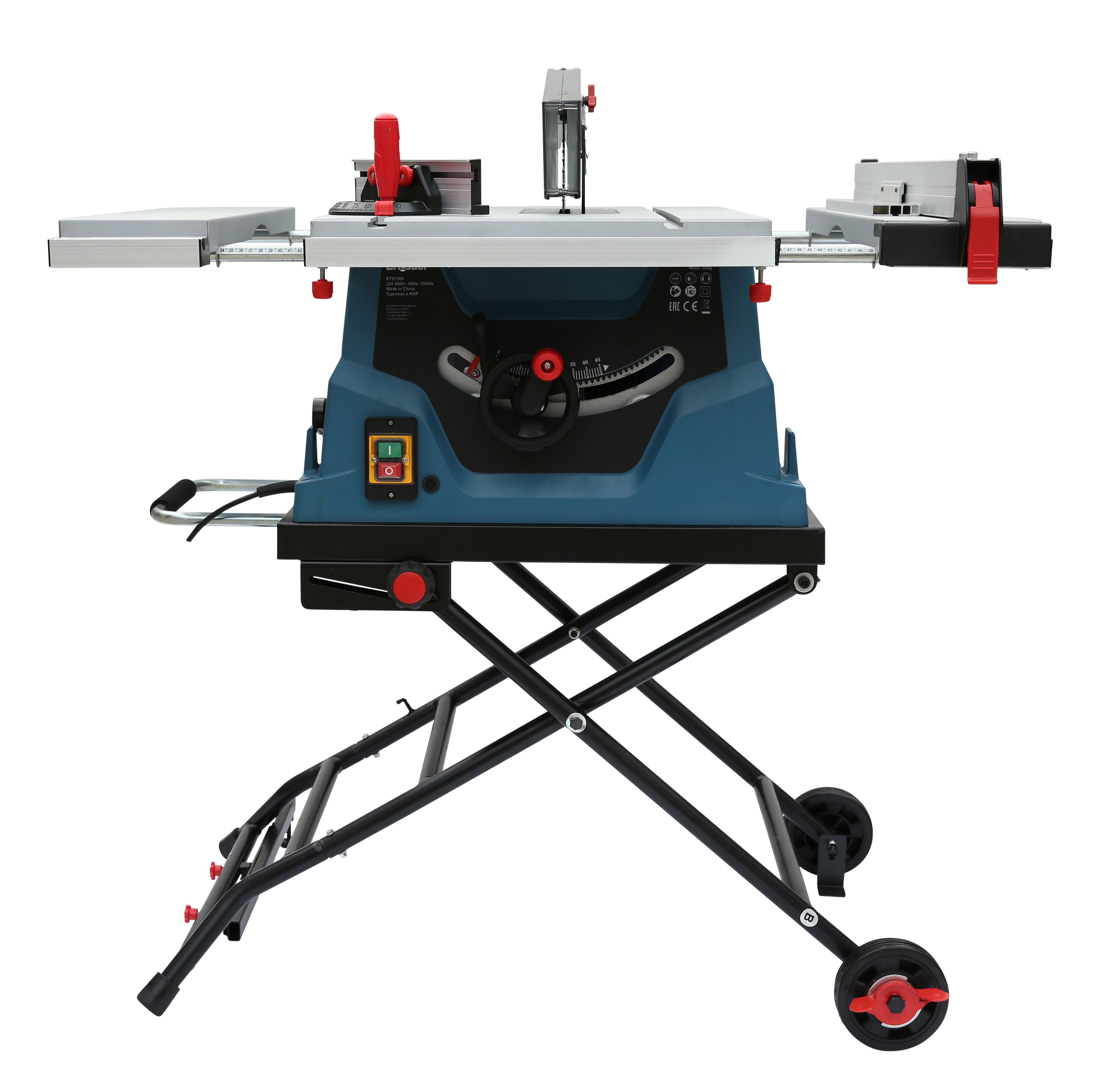 Erbauer 1500W 220-240V 254mm Corded Table saw ETS1500