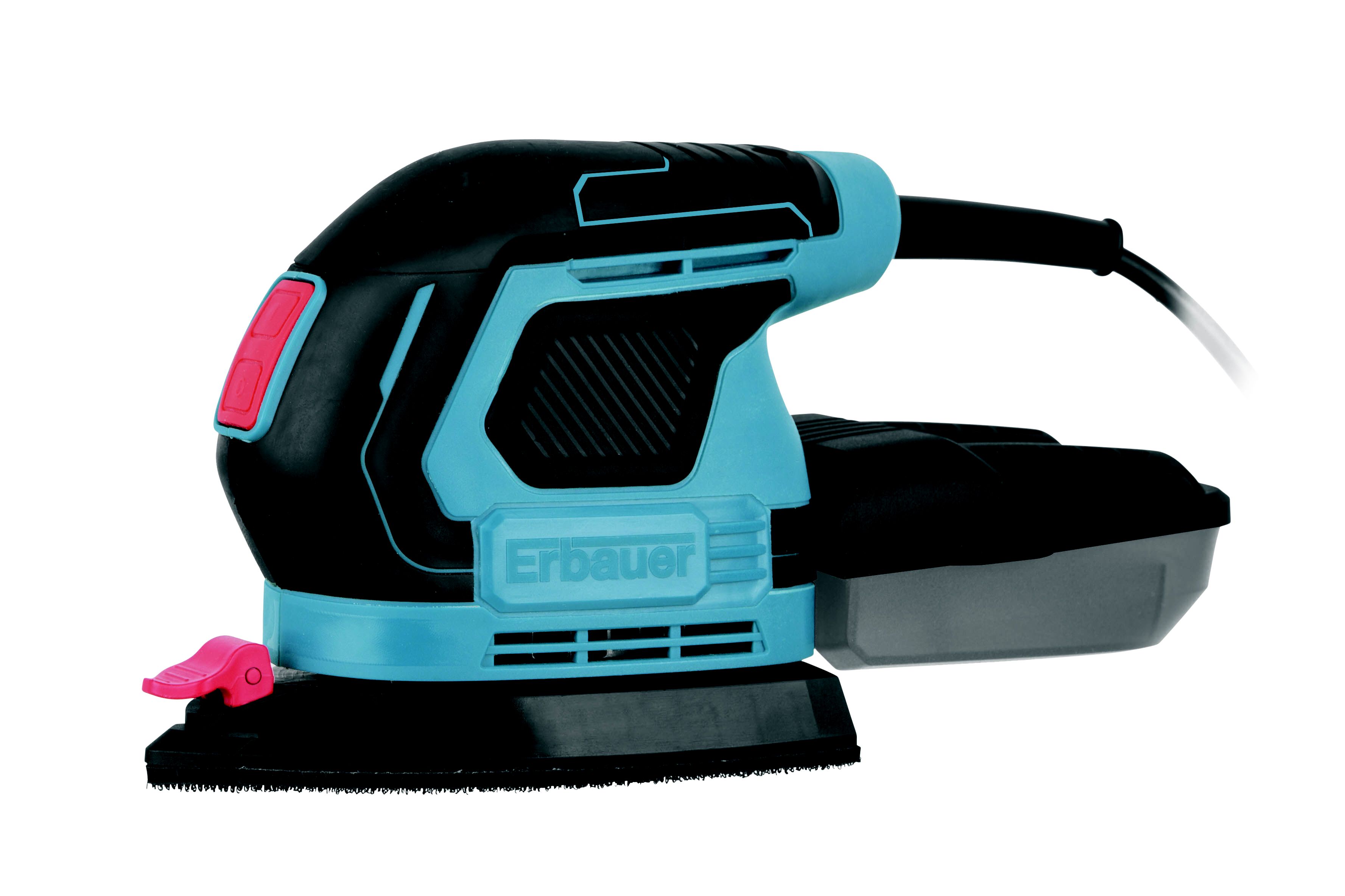 200W 4-in-1 Multi-Sander with 2 Orbital bases, Finger sanding