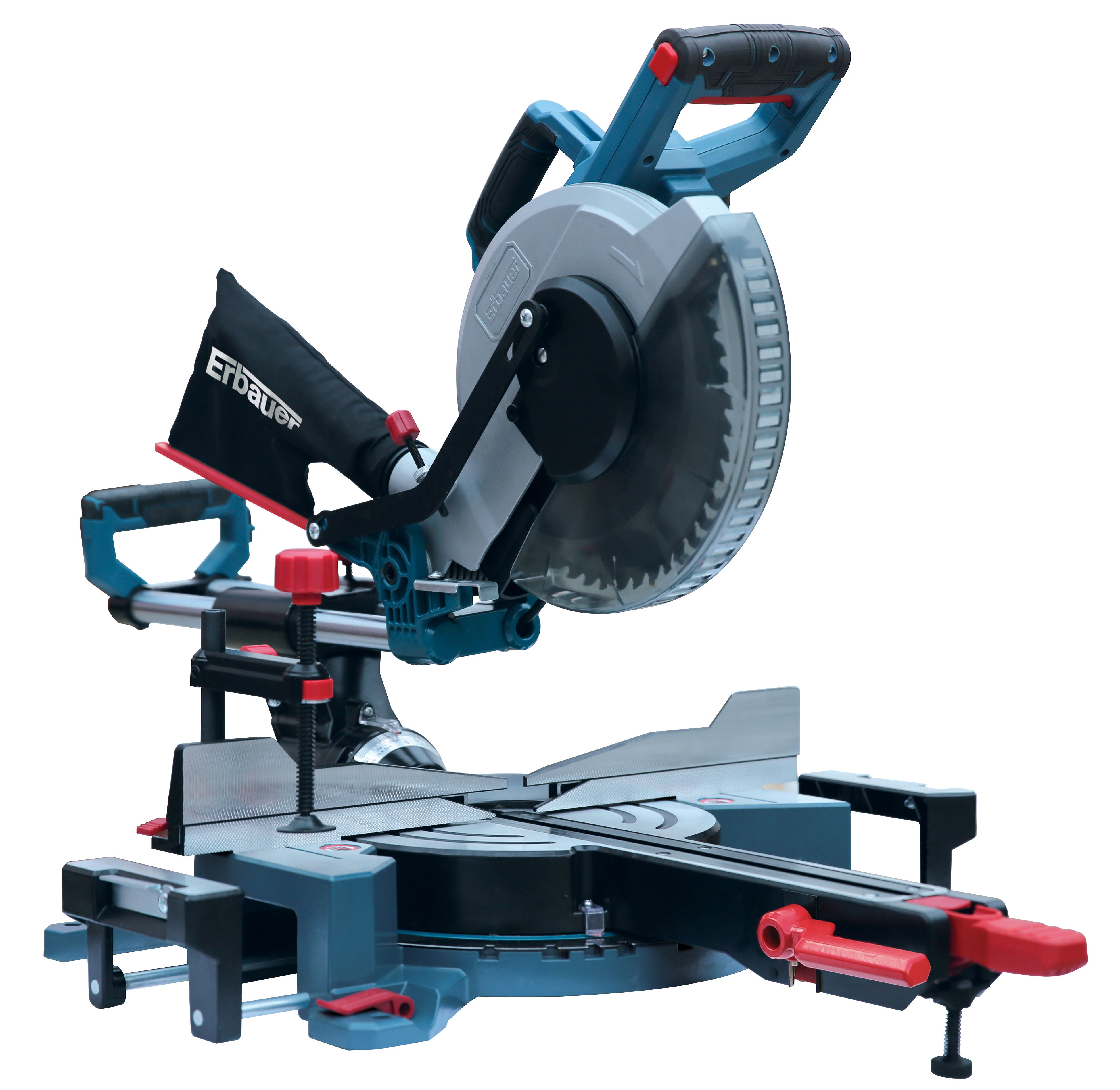 Erbauer 1800W 220-240V 254mm Corded Sliding Mitre Saw EMIS254S | DIY At B&Q