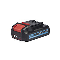 Erbauer 18V 3 x 2 Li-ion EXT keep cool Battery charger with batteries