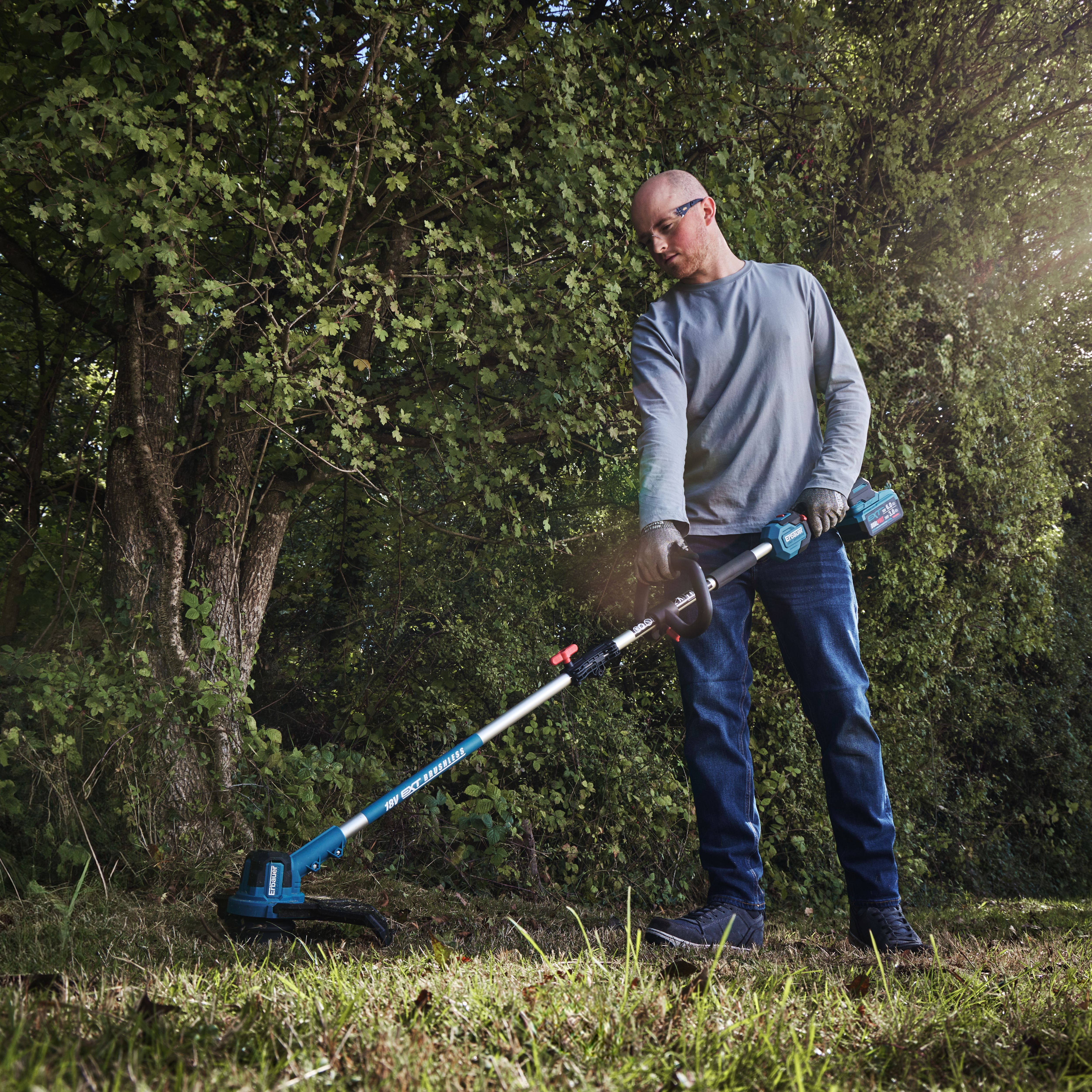Erbauer 18V 330mm Cordless Grass trimmer - EB18V