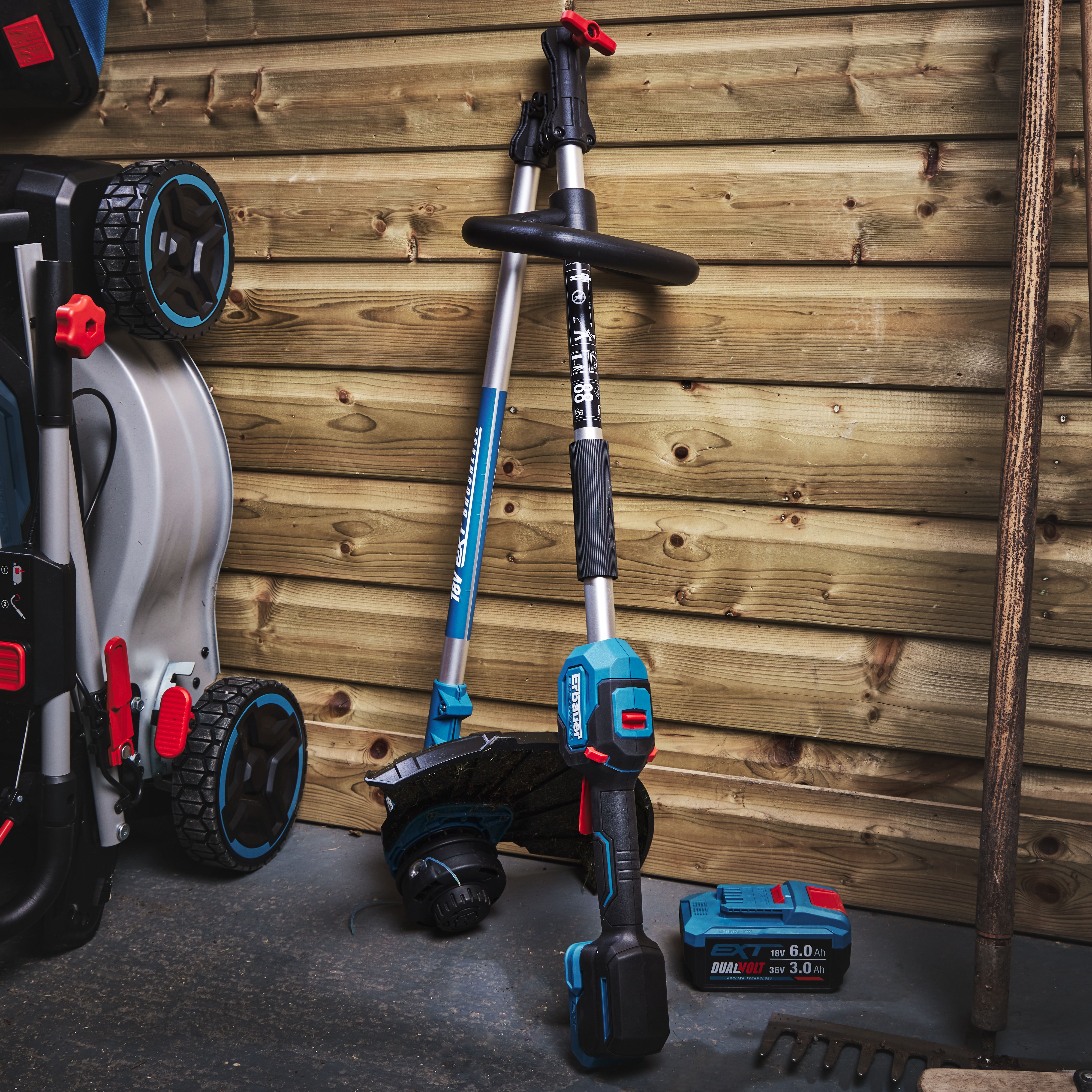 Erbauer 18V 330mm Cordless Grass trimmer - EB18V