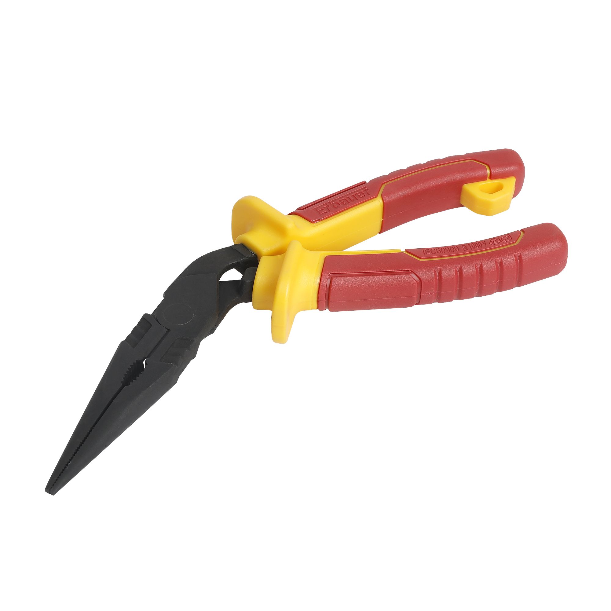 Erbauer VDE 210mm Long nose pliers | DIY at B&Q