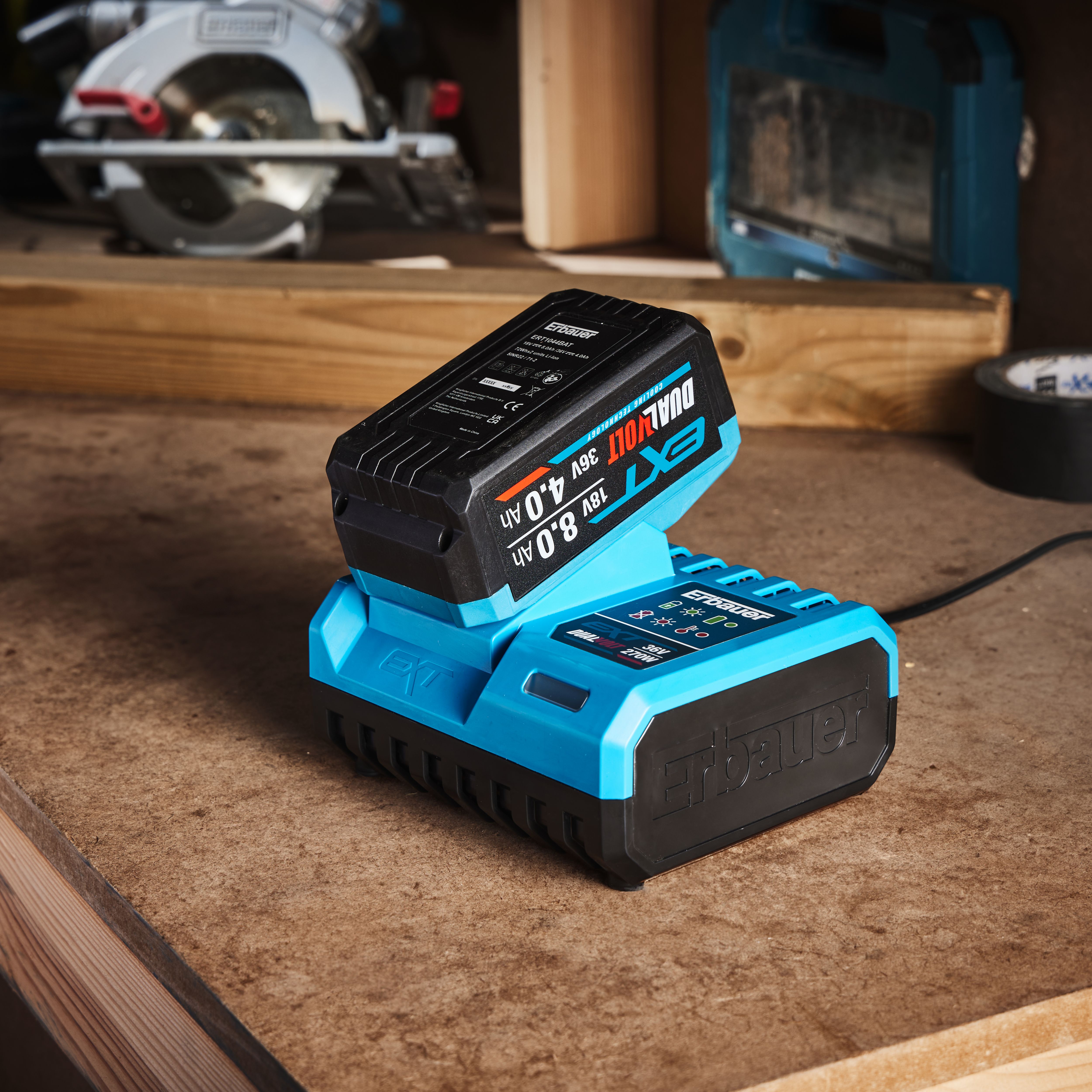 Battery Charger Erbauer Drill Battery Erbauer V Erbauer