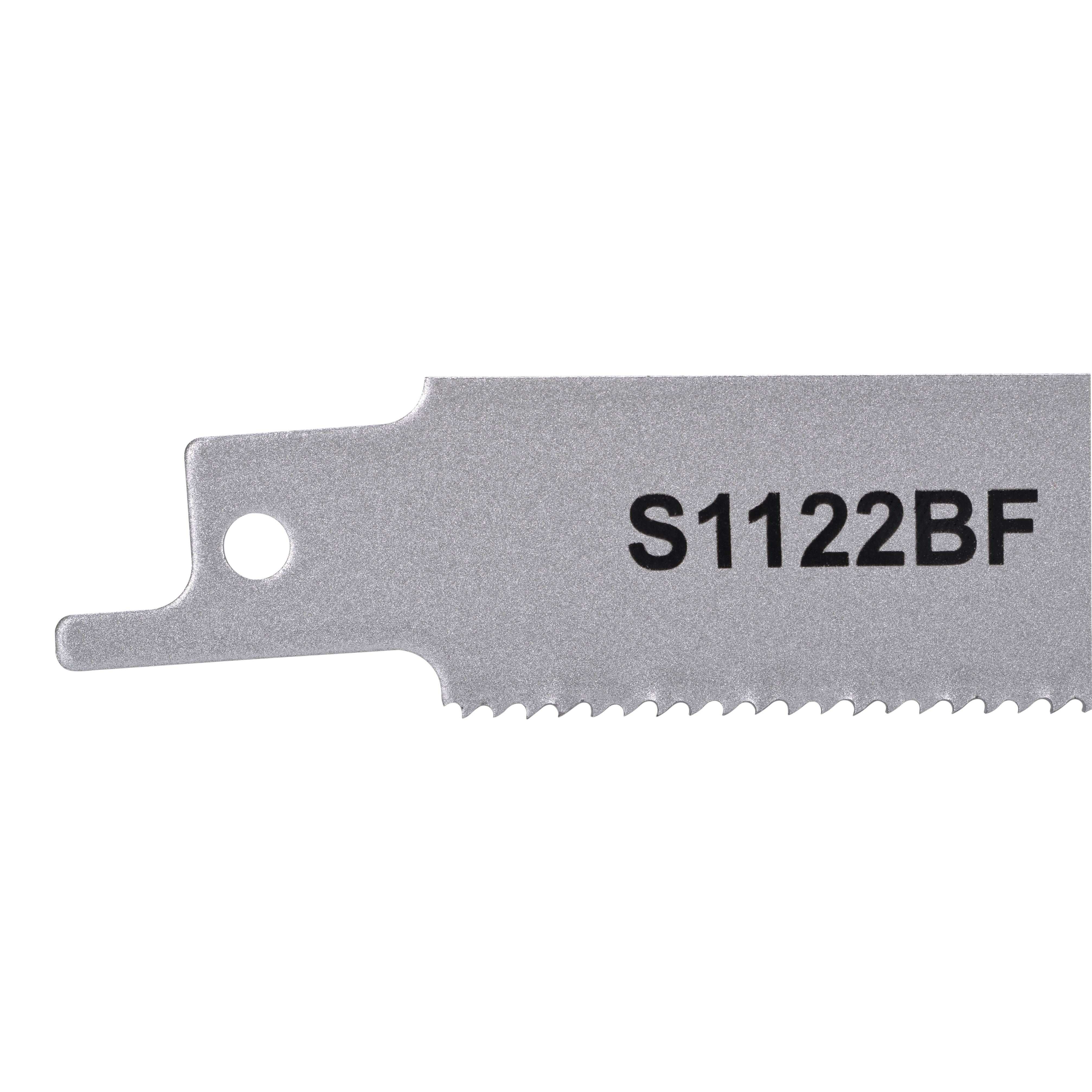 5 Lame Seghetto Alternativo S1122BF 225mm – Bimetallo Per Legno E Metallo