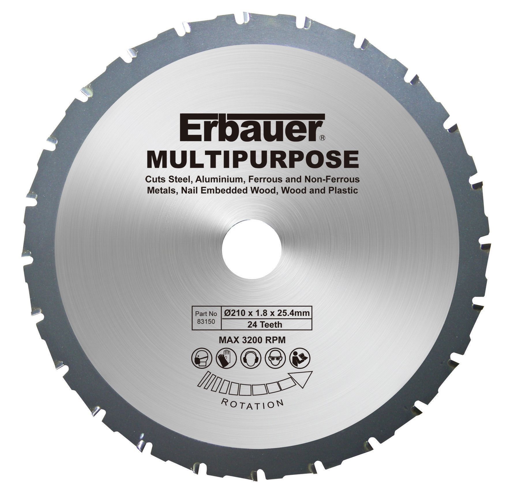 Erbauer circular best sale saw blades