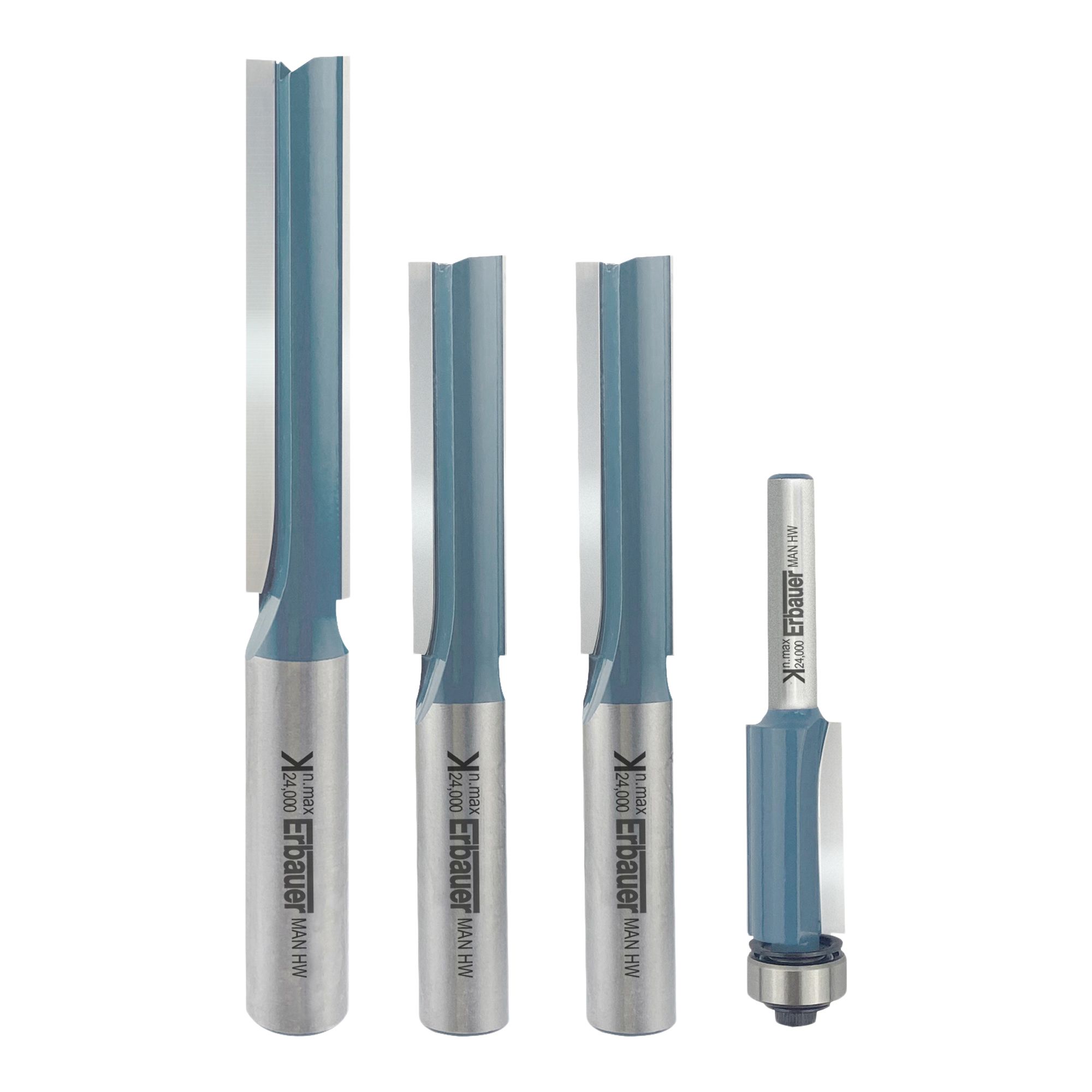 Erbauer 4 piece Kitchen fitters router set