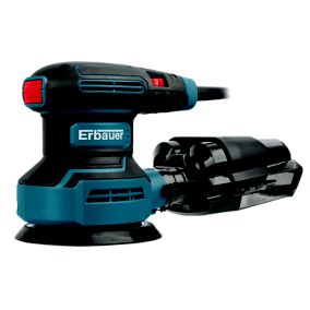 Erbauer 400W 220-240V Corded Random orbit sander ERO400