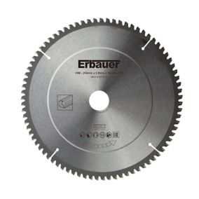 Erbauer 80T Circular saw blade (Dia)254mm