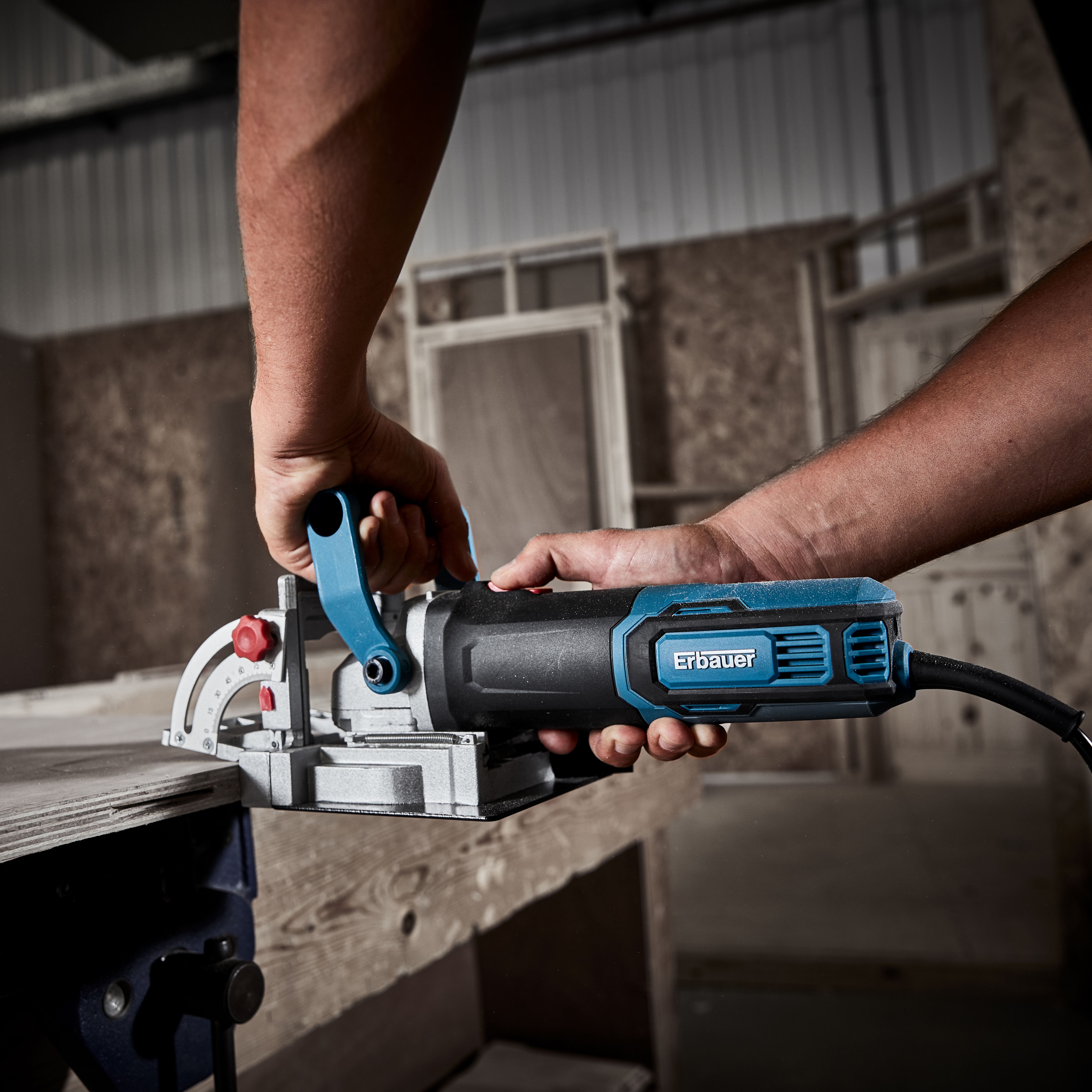 Erbauer 860W 240V Corded Biscuit jointer EBJ860