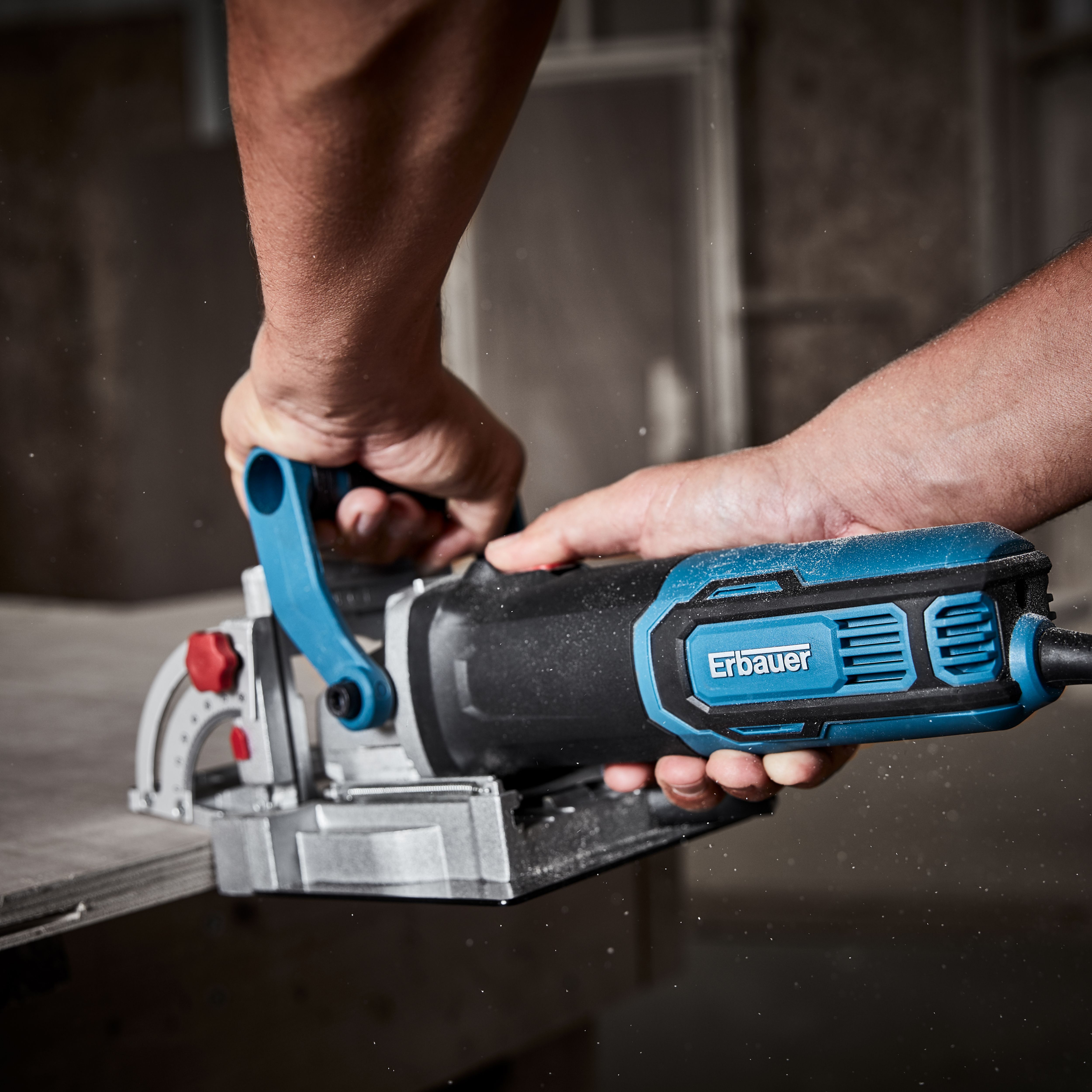 Erbauer 860W 240V Corded Biscuit jointer EBJ860