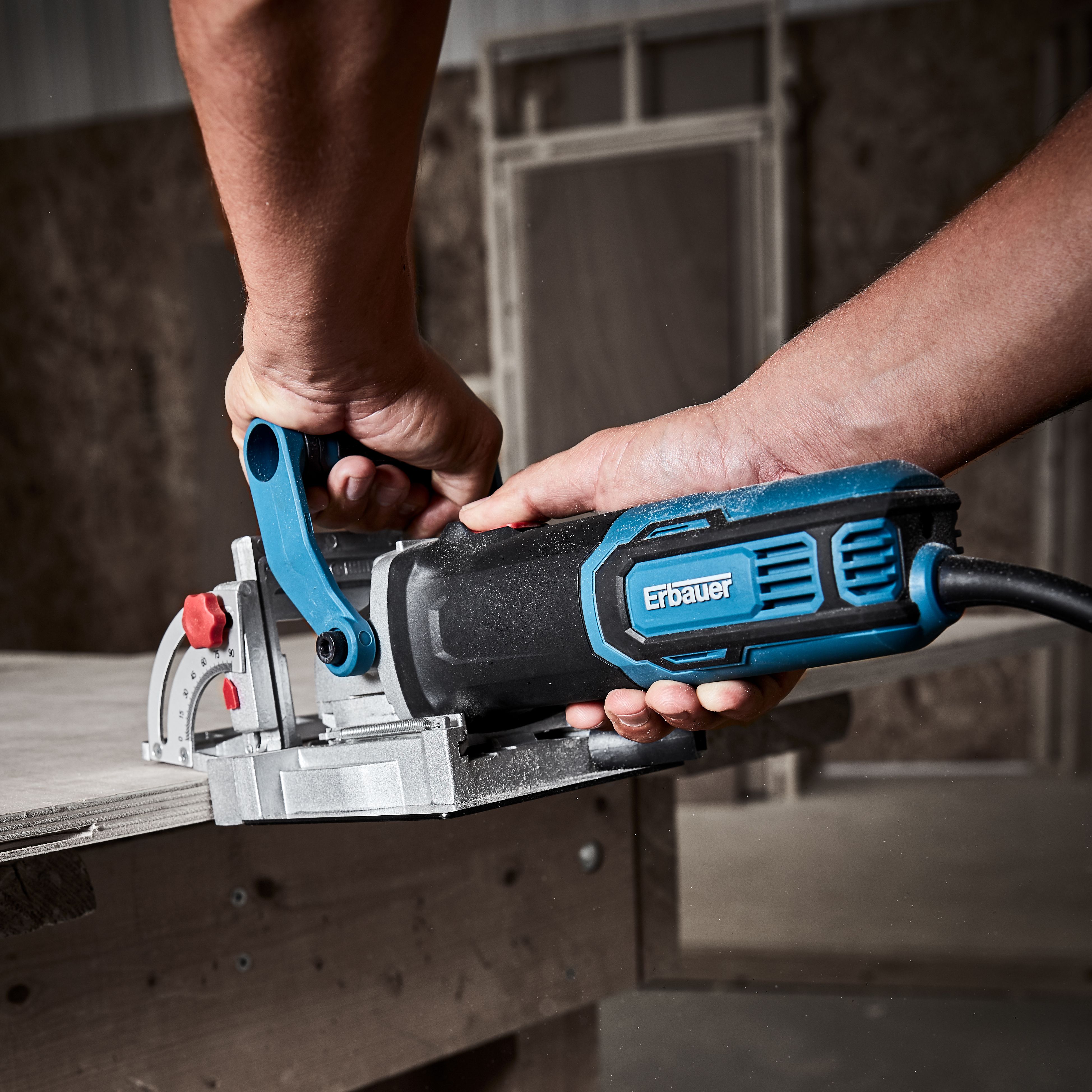 Erbauer 860W 240V Corded Biscuit jointer EBJ860