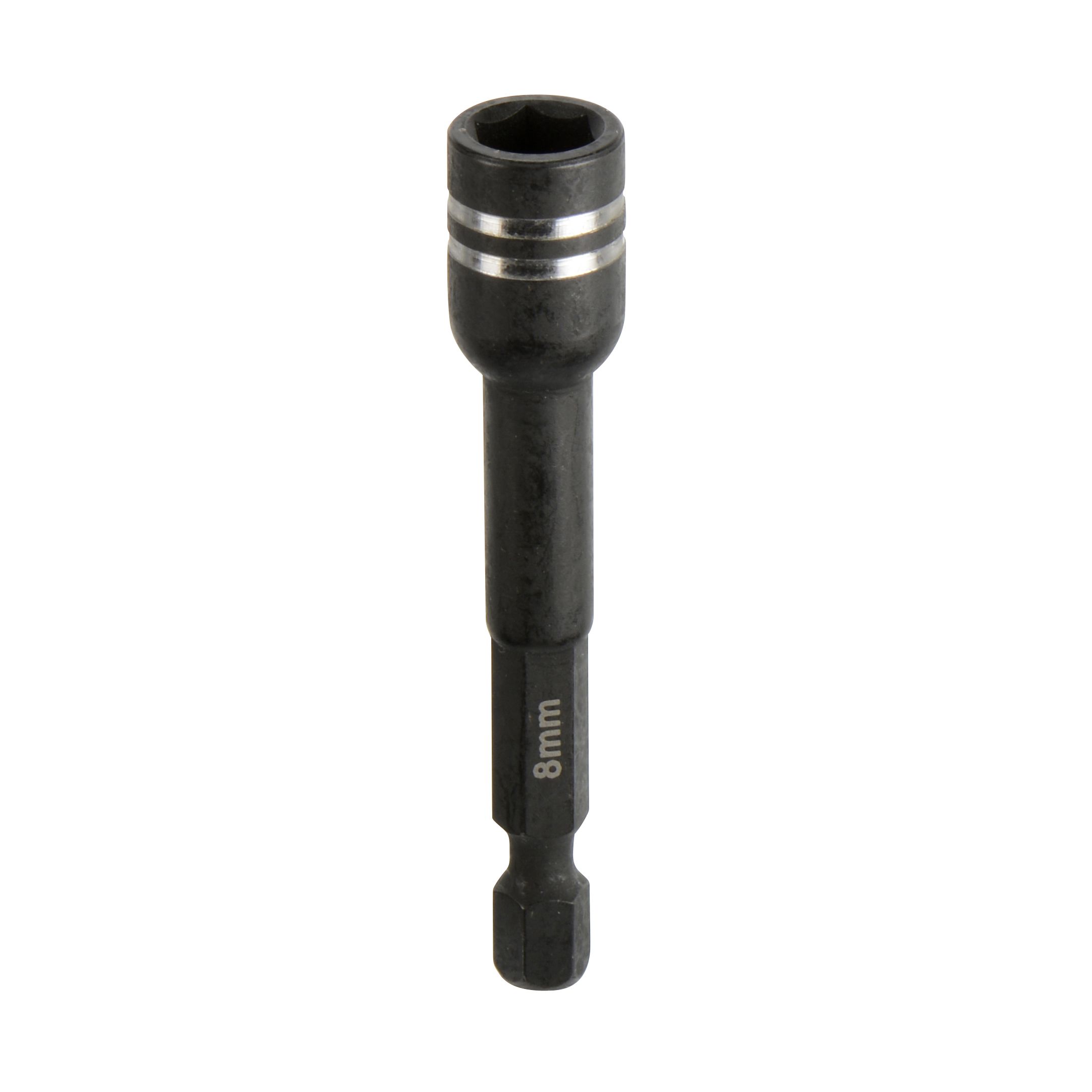 Piutouyar 8mm Hex Socket Screwdriver - Steel Nut Driver With Cushion Grip