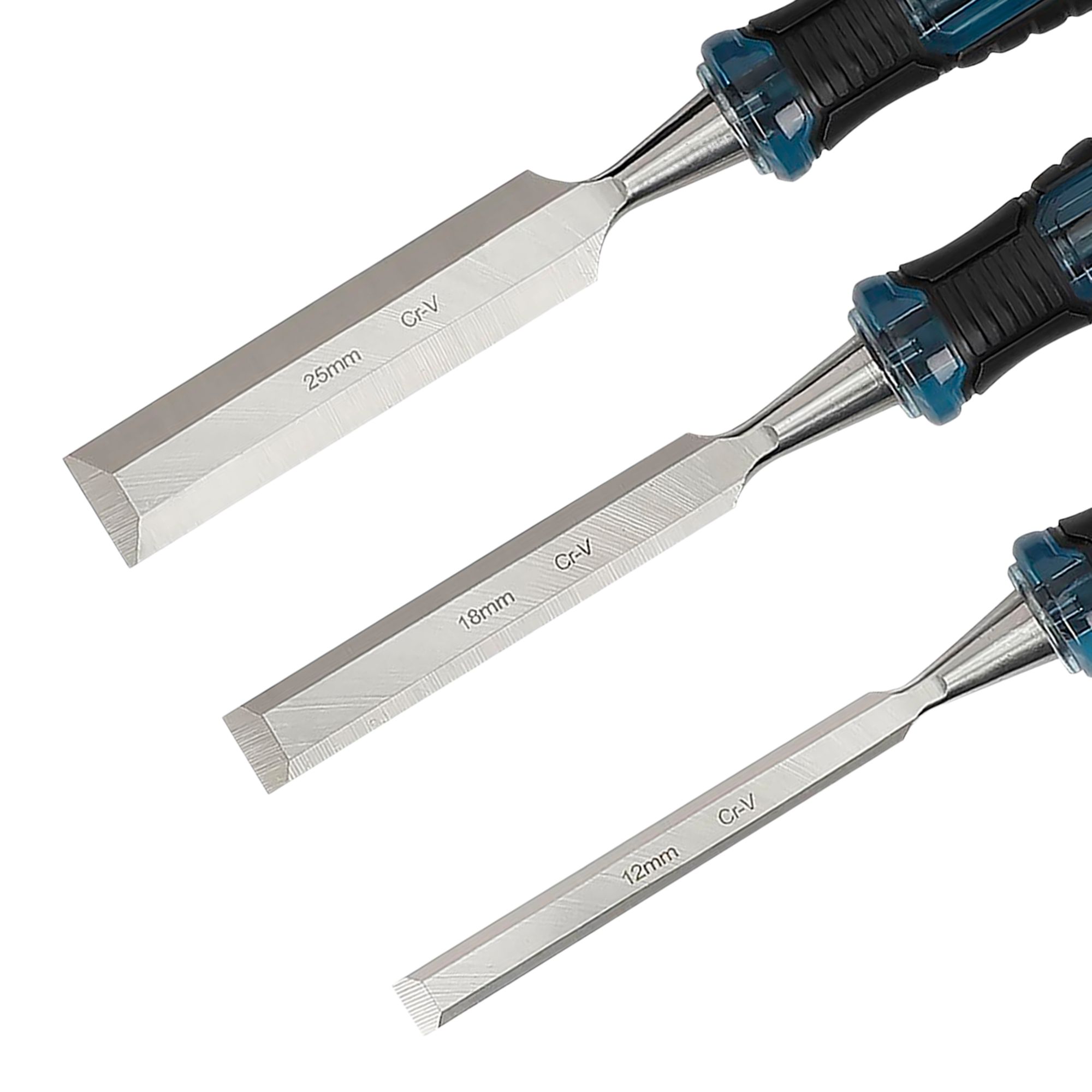 Erbauer Bevel edge Wood chisel set (4 piece) - E_SF5