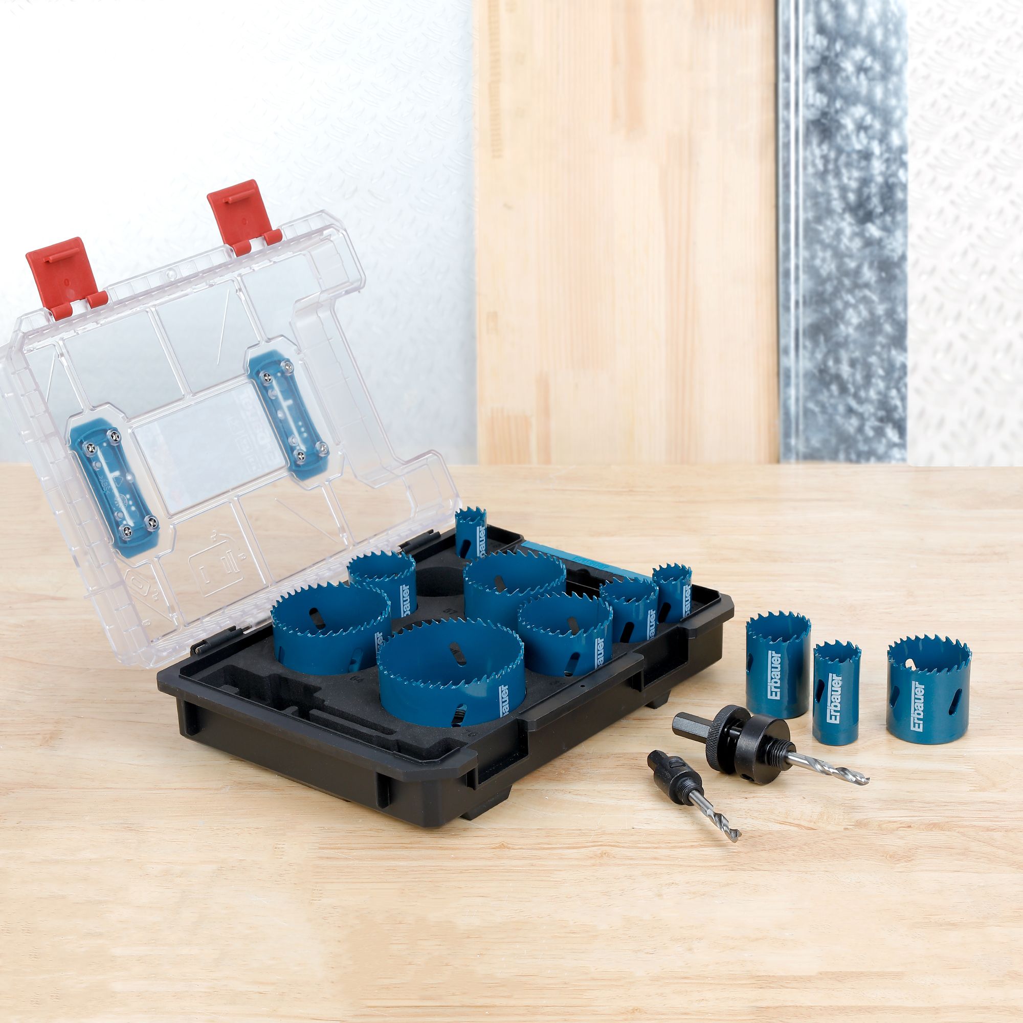 B and q store hole saw set