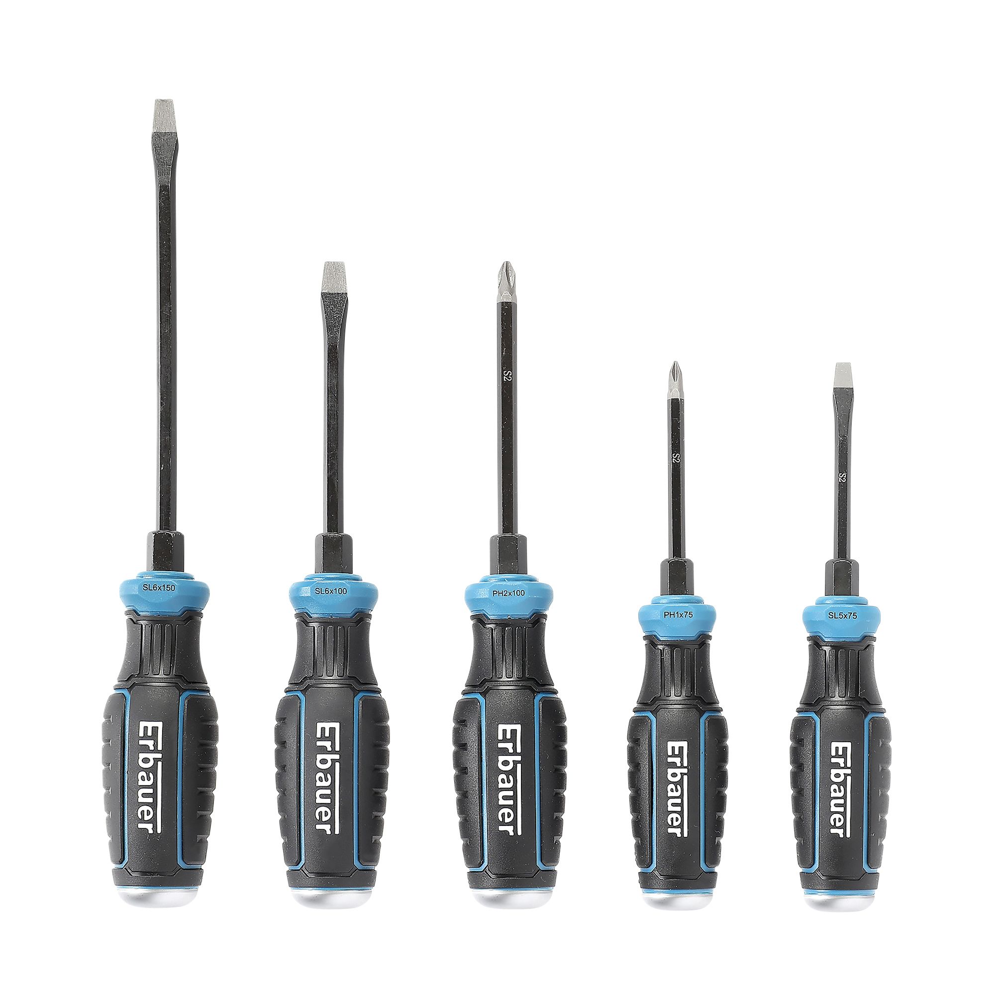 Erbauer Chisel Mixed Screwdriver set (5 piece) - E_SCS8