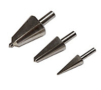 Erbauer Cone Step drill bits, Pack of 3
