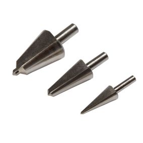 Erbauer Cone Step drill bits, Pack of 3