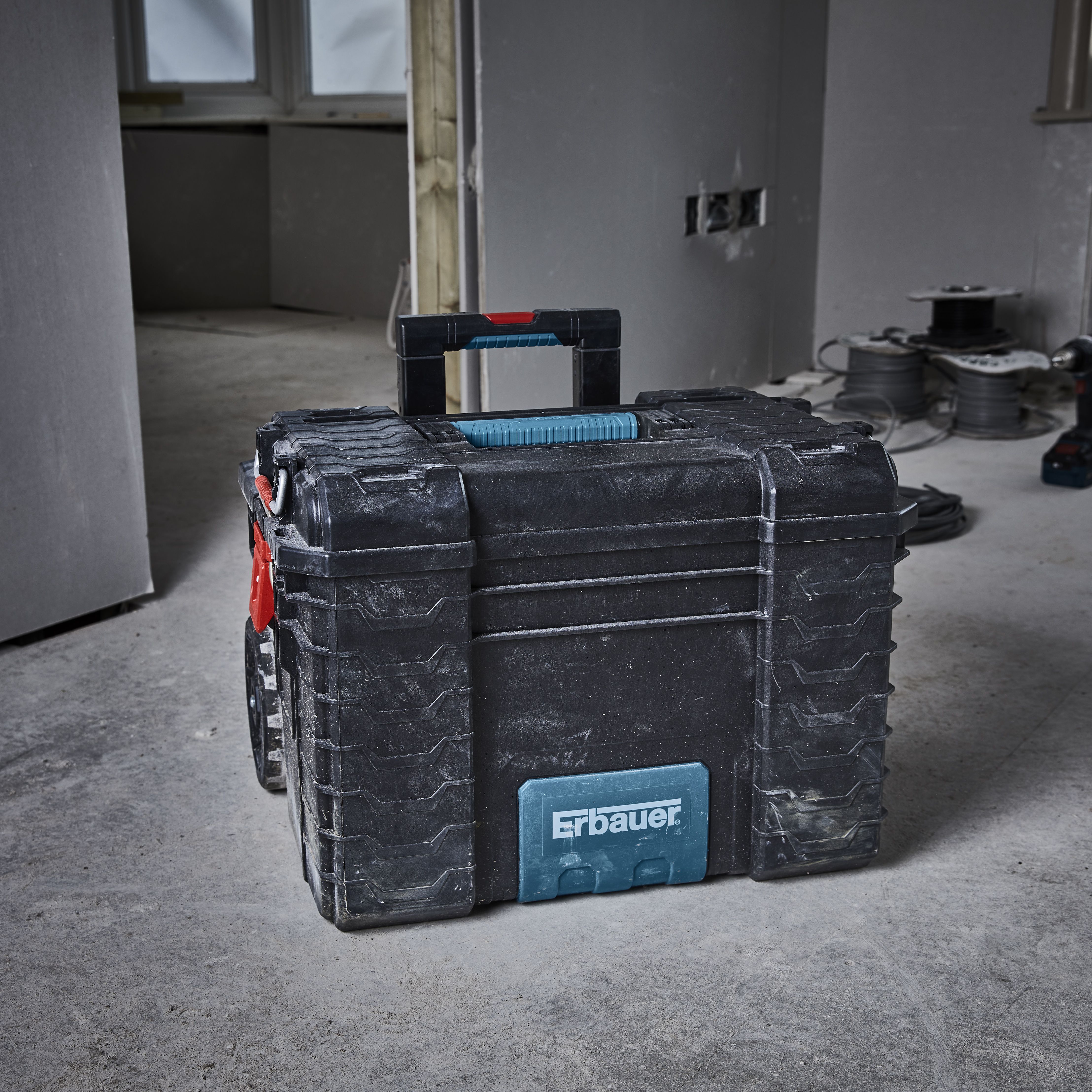 Erbauer Connecx 2 wheel storage Toolbox set - 4