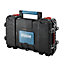 Erbauer Connecx Modular Storage Plastic & steel 6 compartment Tool case set
