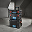 Erbauer Connecx Modular Storage Polypropylene 8 compartment Toolbox set (H)860mm (W)465mm
