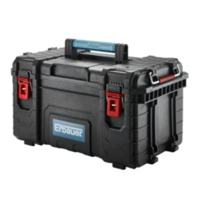 Qbrick System Pro 700 26.42-in Black Plastic Lockable Tool Box at