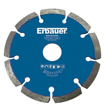 Erbauer Cutting disc 115mm x 6mm x 22mm