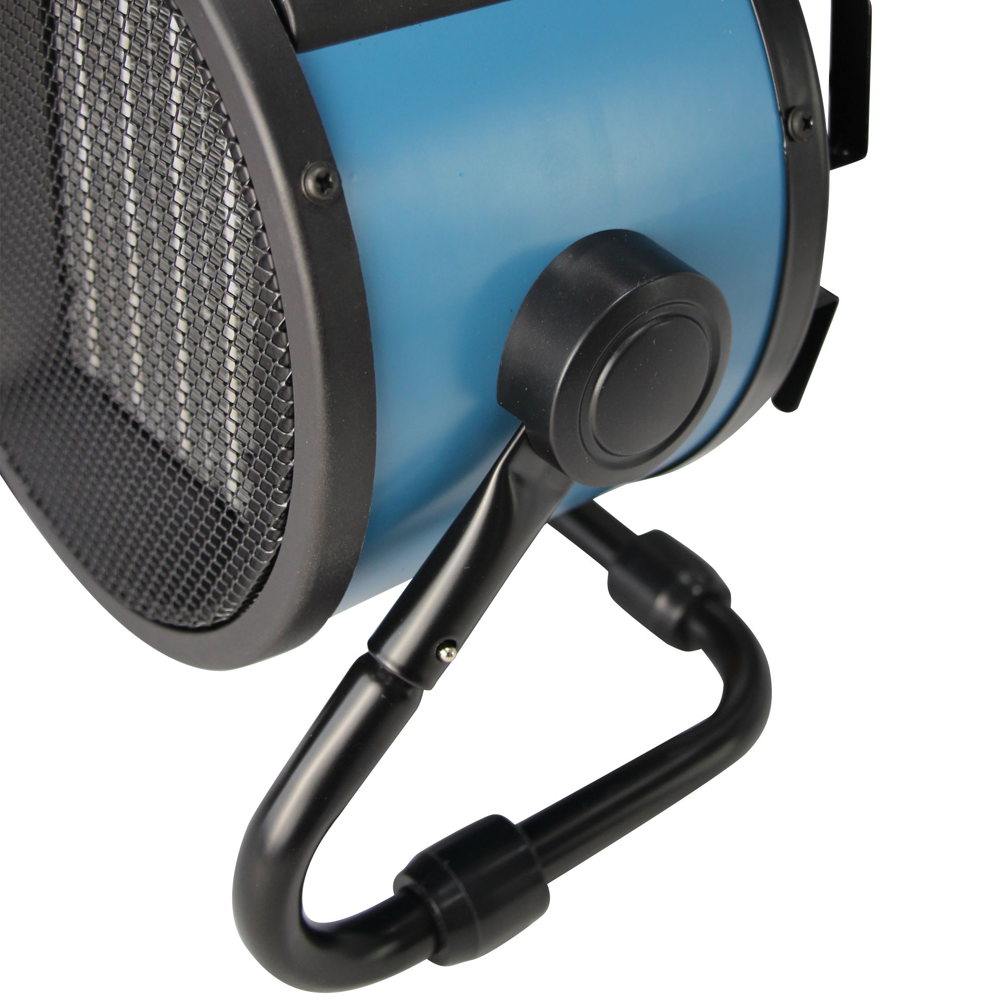 Erbauer Electric 2500W Blue, black u0026 red PTC workshop heater | DIY at Bu0026Q