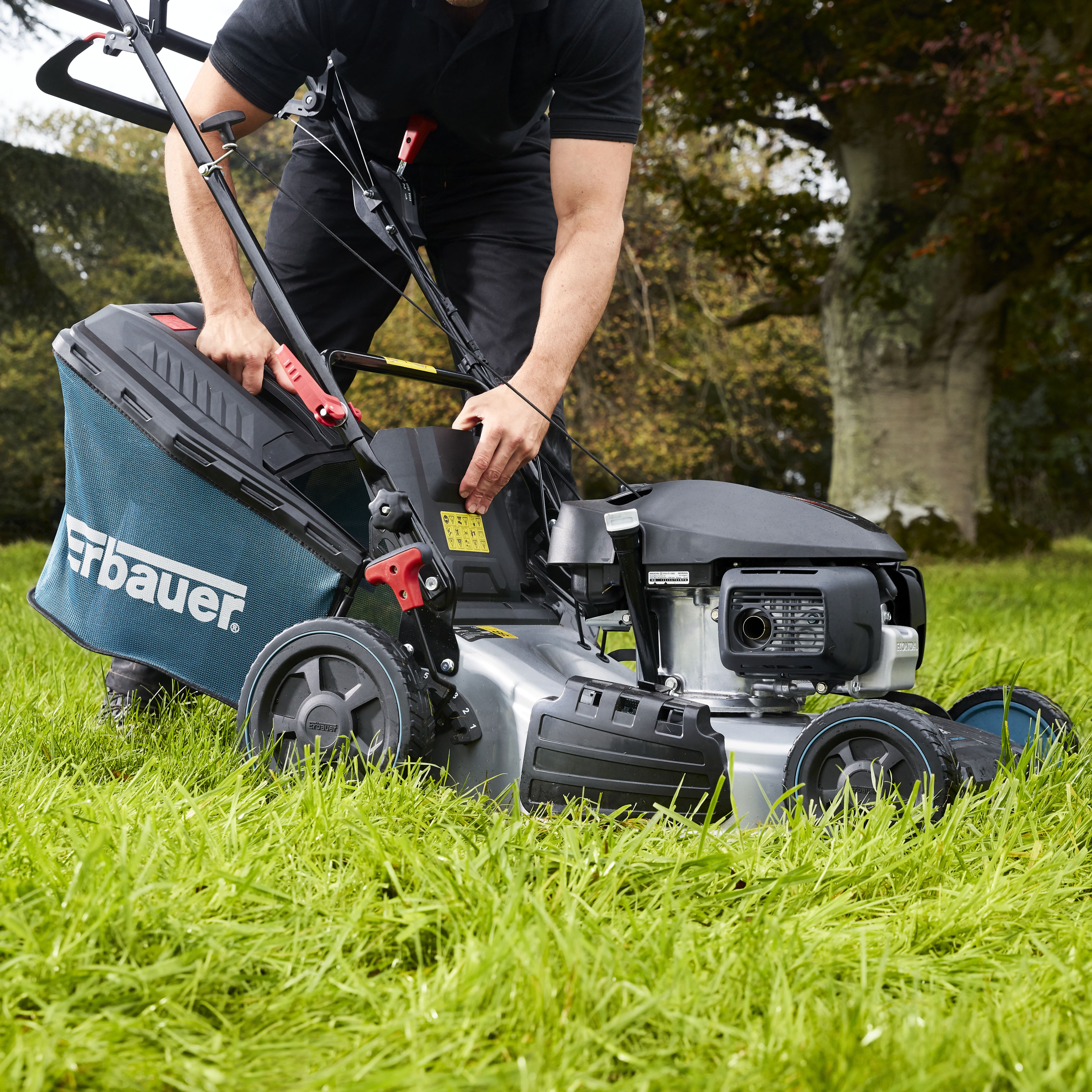 Grass discount mower petrol