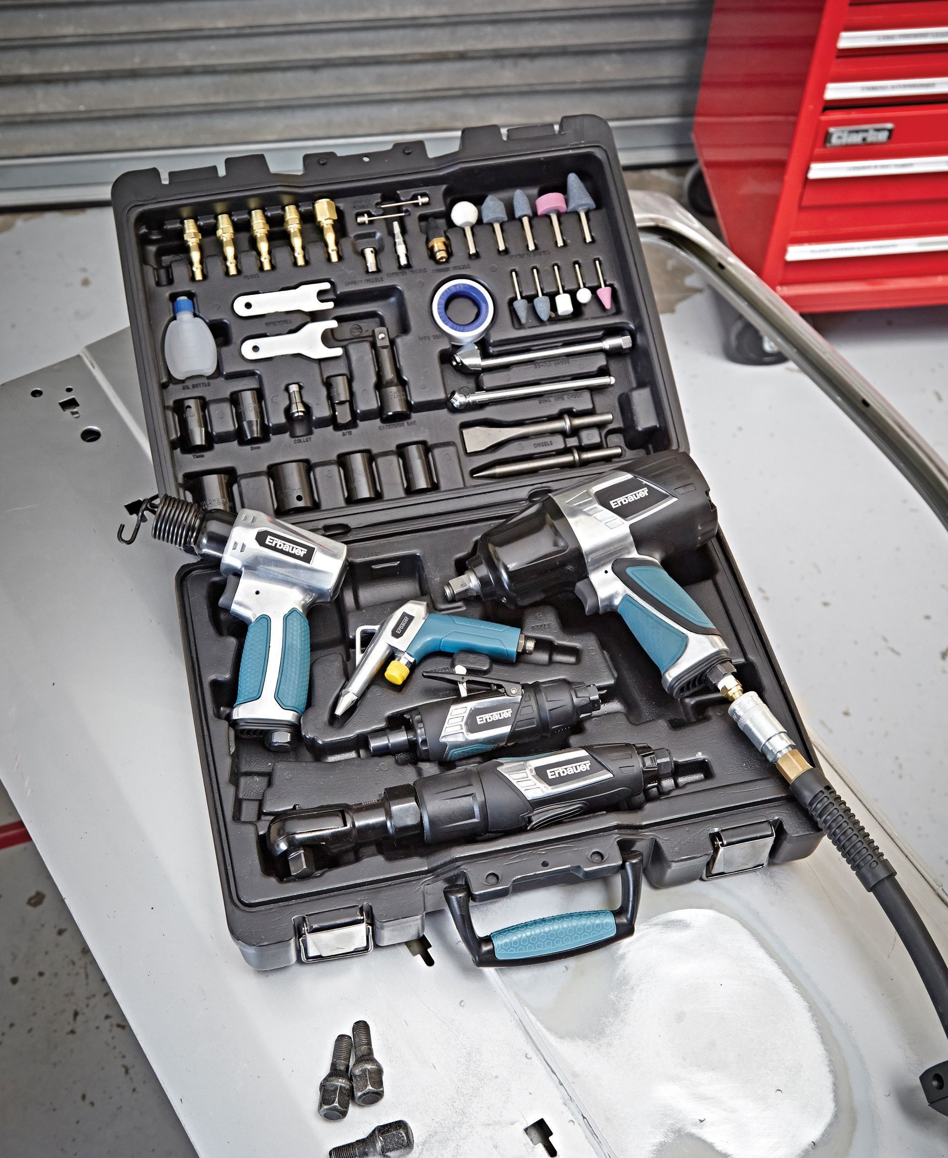Erbauer ERN655KIT Air tool kit, Pack
