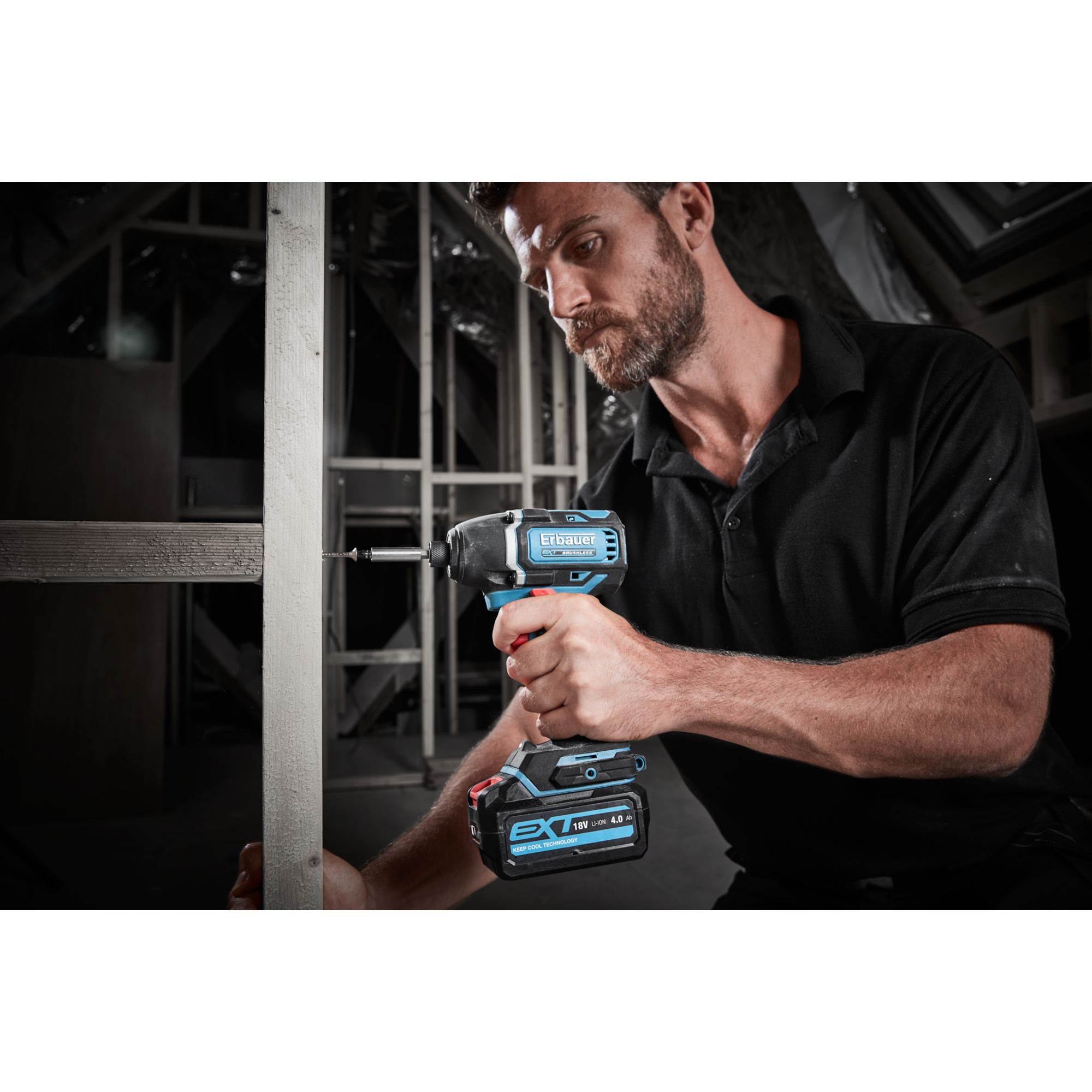 Erbauer impact best sale driver b&q