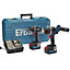 Erbauer Ext 18V 5 Li-ion EXT Cordless 2 piece Power tool kit