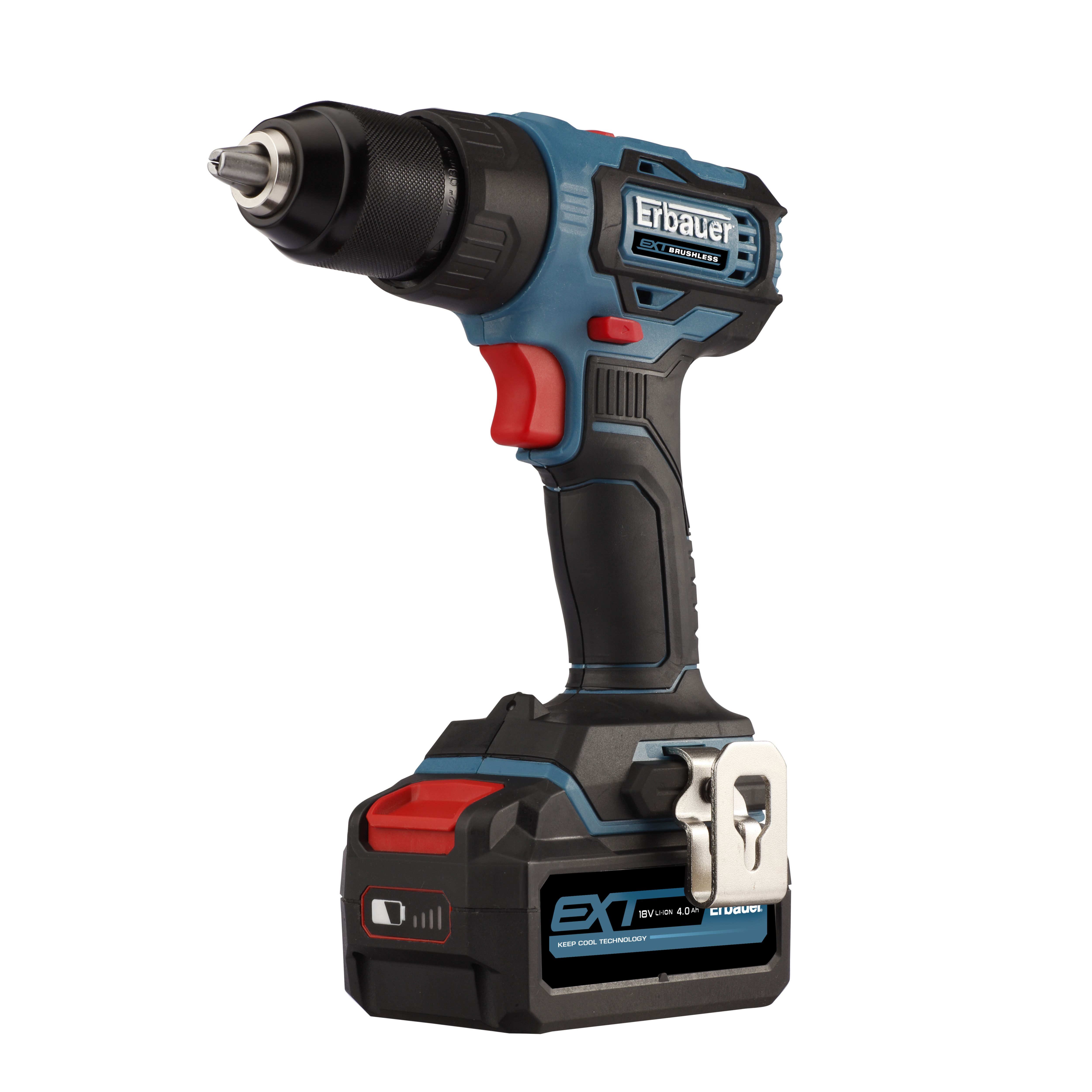 Erbauer EXT 18V Li-ion Cordless Drill driver (1 x 4Ah) - EDD18-Li-2
