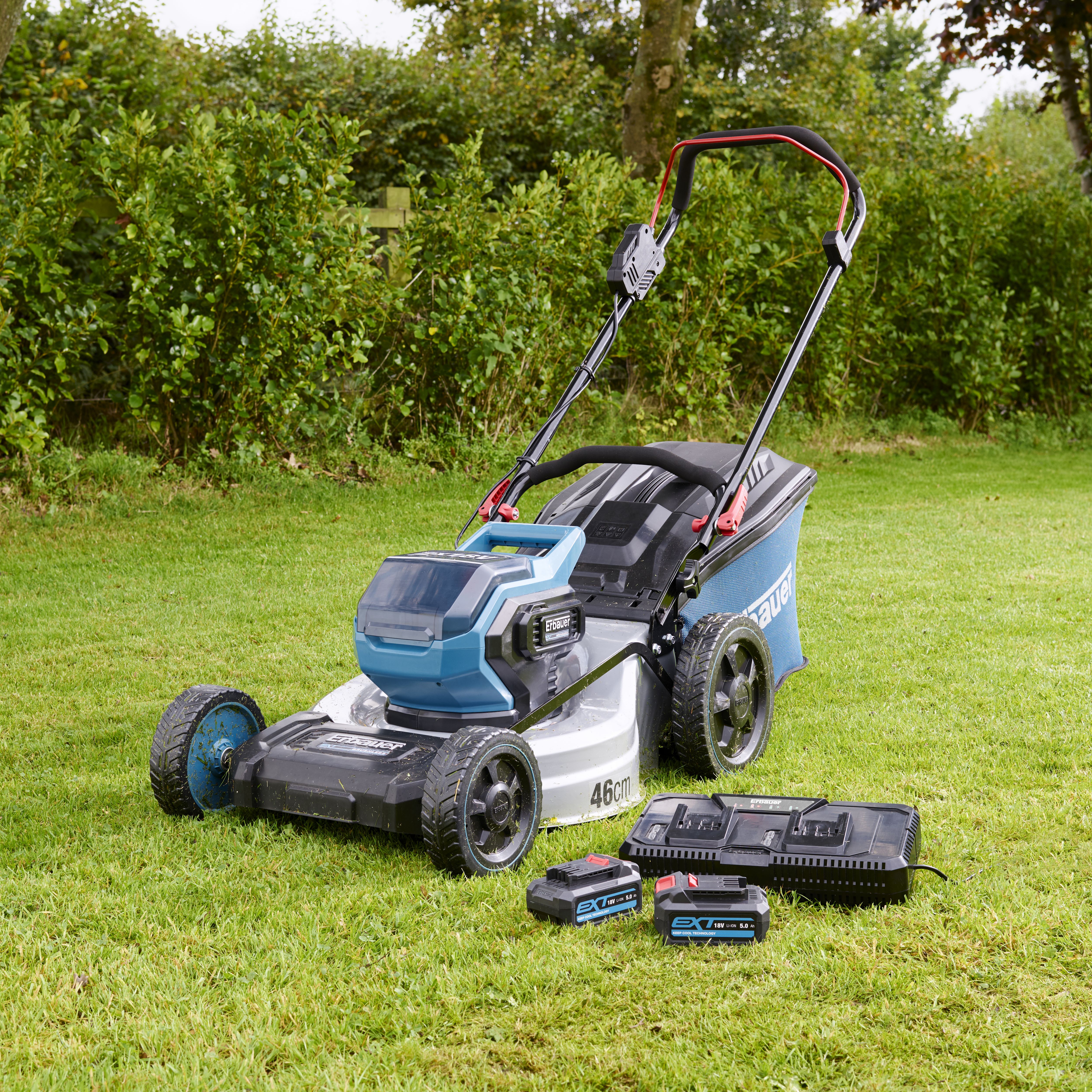 Lawn mowers b&q cordless sale