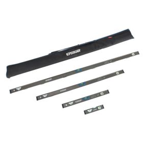 Erbauer Grey Box Spirit level set (W)100mm Set of 4