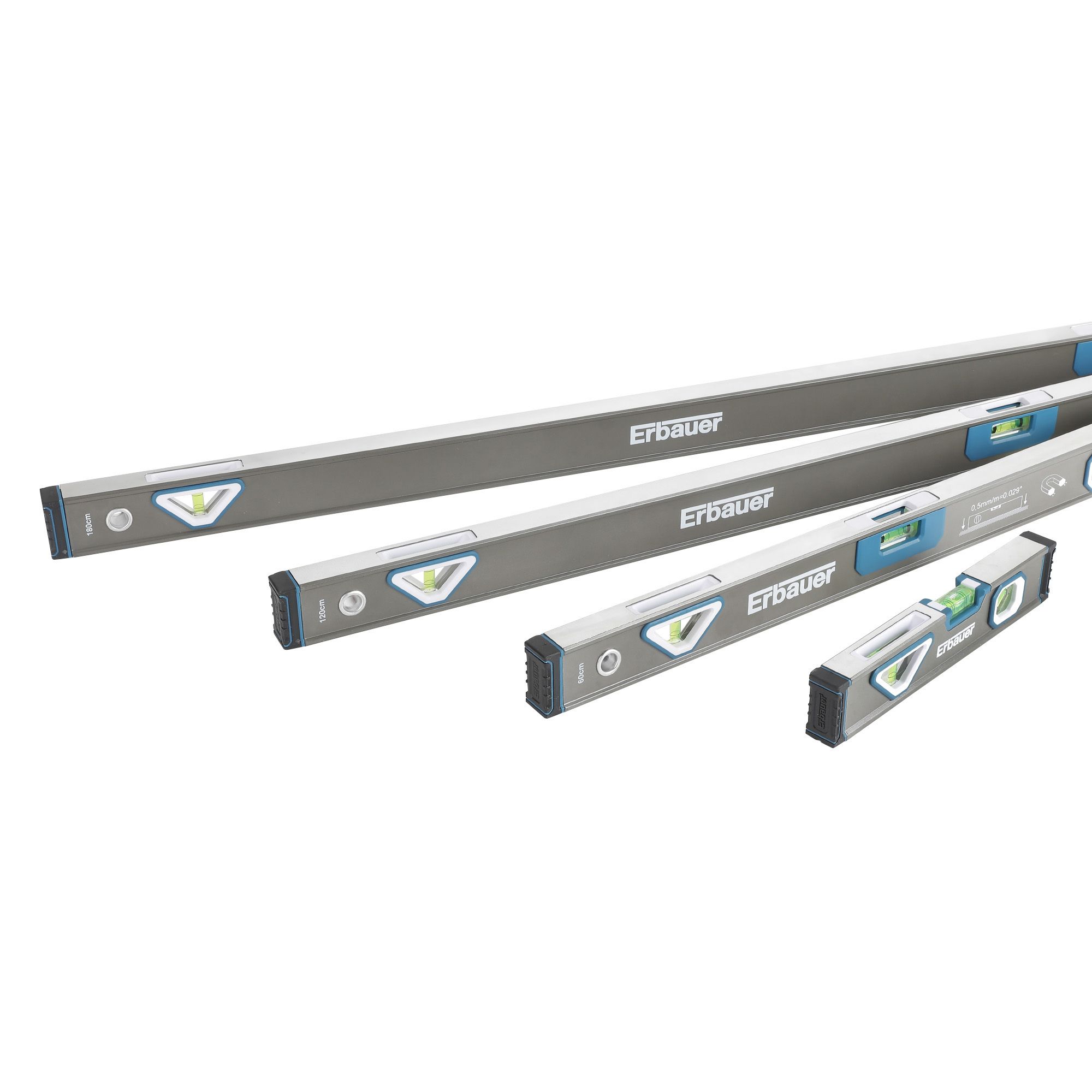 4 piece Spirit level set