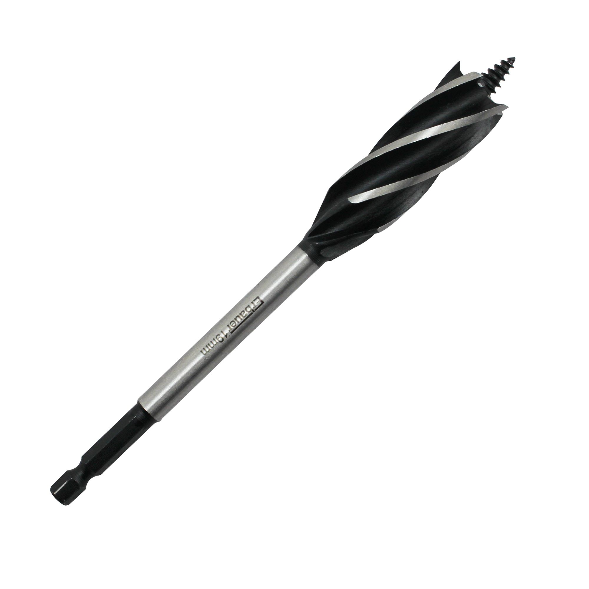 Erbauer Hex Drill bit Dia 19mm L 165mm DIY at B Q