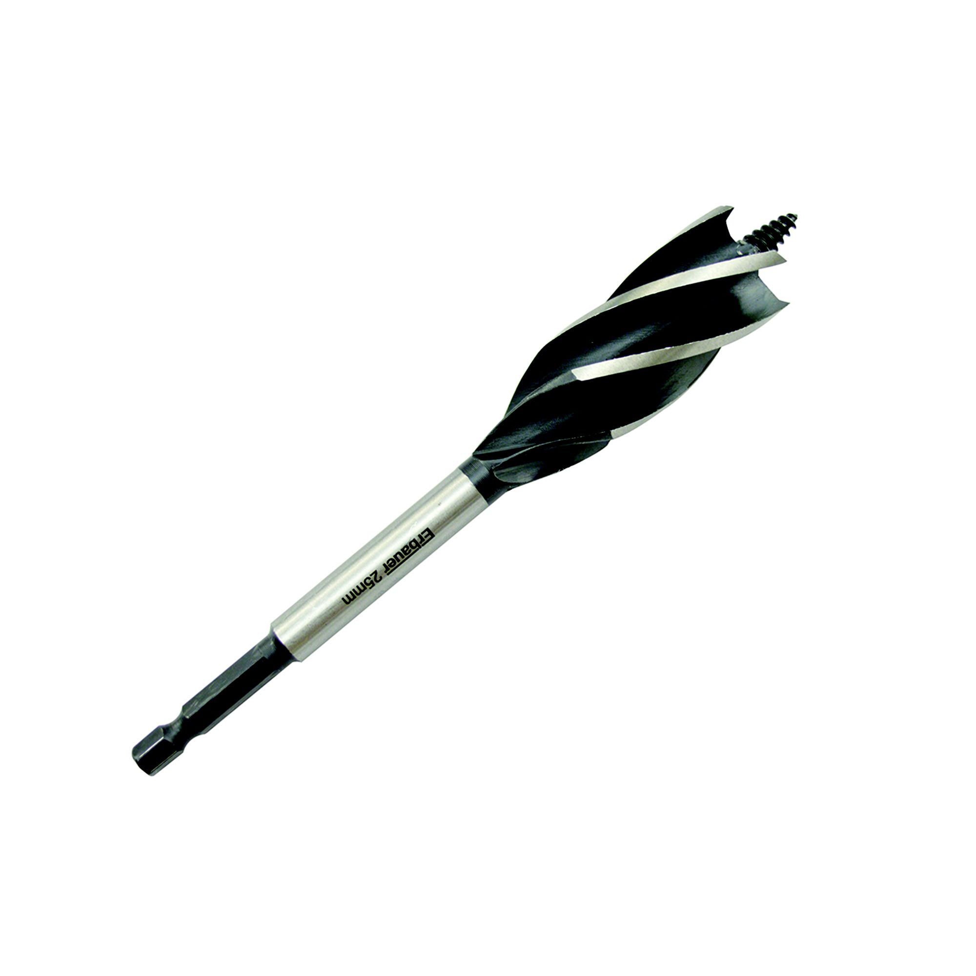 Erbauer  Hex Shank  Flat Wood Extra Long Flat Wood Drill Bit Set 5 Pcs