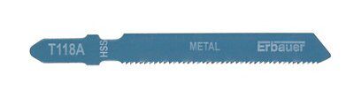 Erbauer Jigsaw blade T118A (L)76mm, Pack of 5