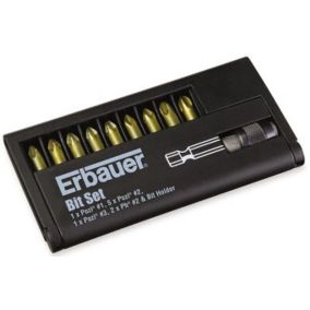 Erbauer Mixed Screwdriver bits 25mm, Set