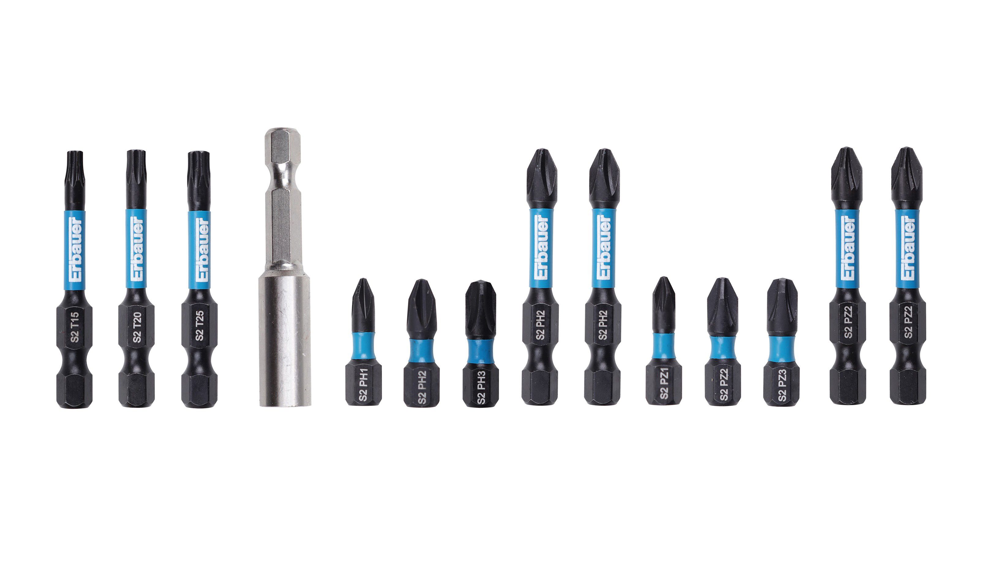 Erbauer discount screwdriver bits