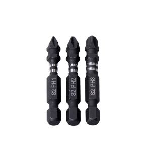 Erbauer Phillips Mixed Impact Screwdriver bits (L)50mm, 3 pieces - SDR17638