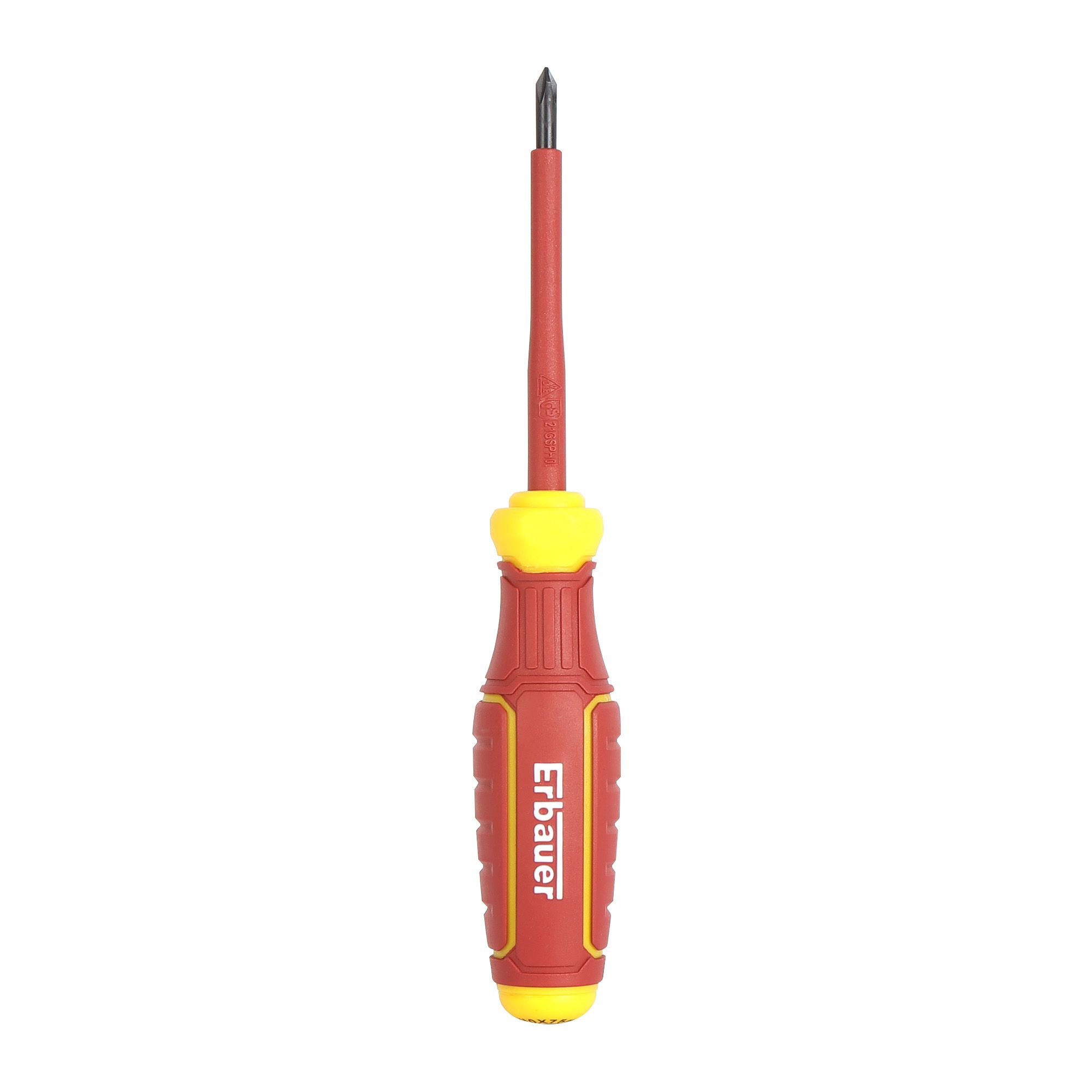 Erbauer Phillips VDE Screwdriver PH0 x 75mm