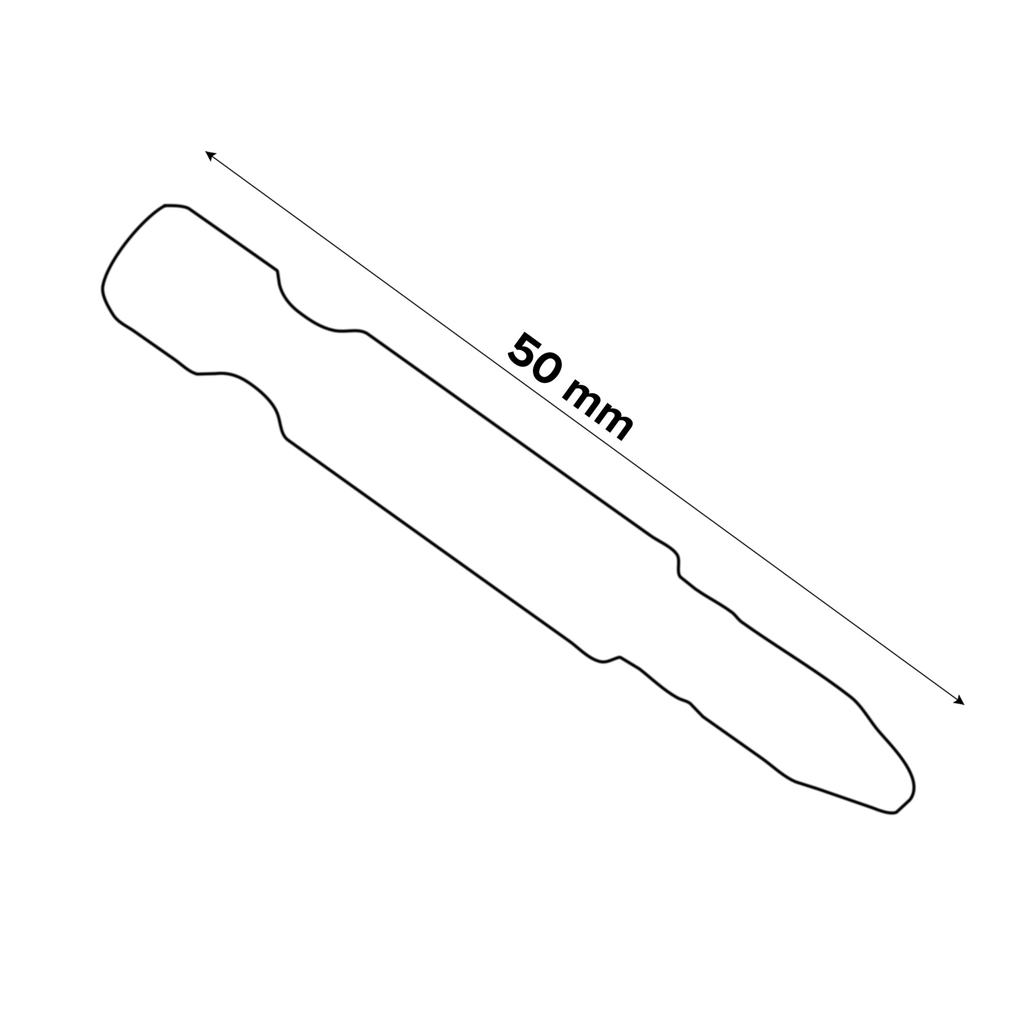 Erbauer PZ2 Impact Screwdriver bits (L)50mm, Pack of 3