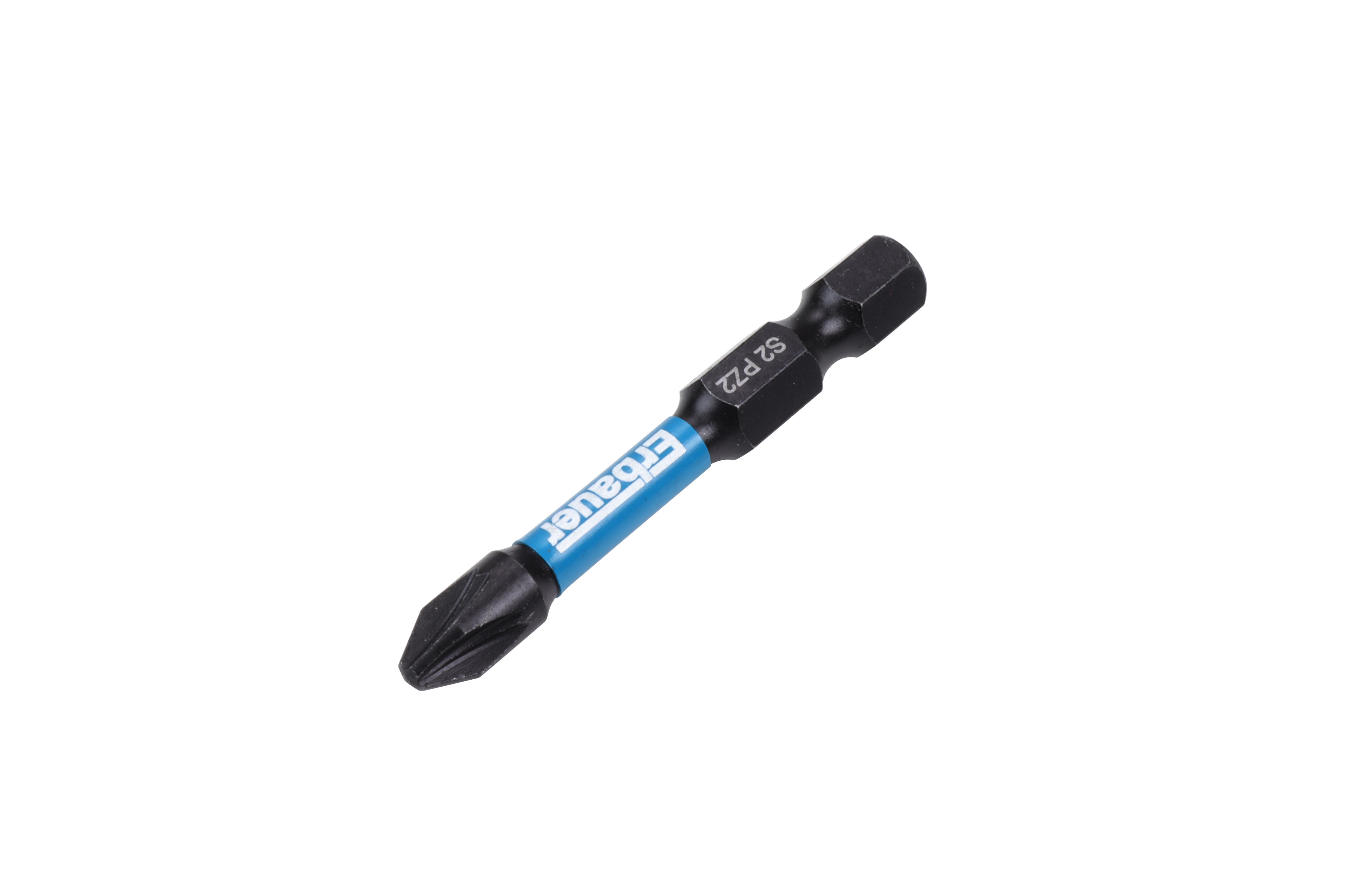 Erbauer PZ2 Screwdriver bits PZ2 L 50mm Set of 15