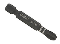 Erbauer PZ3 Impact Screwdriver bits (L)50mm, Pack of 3