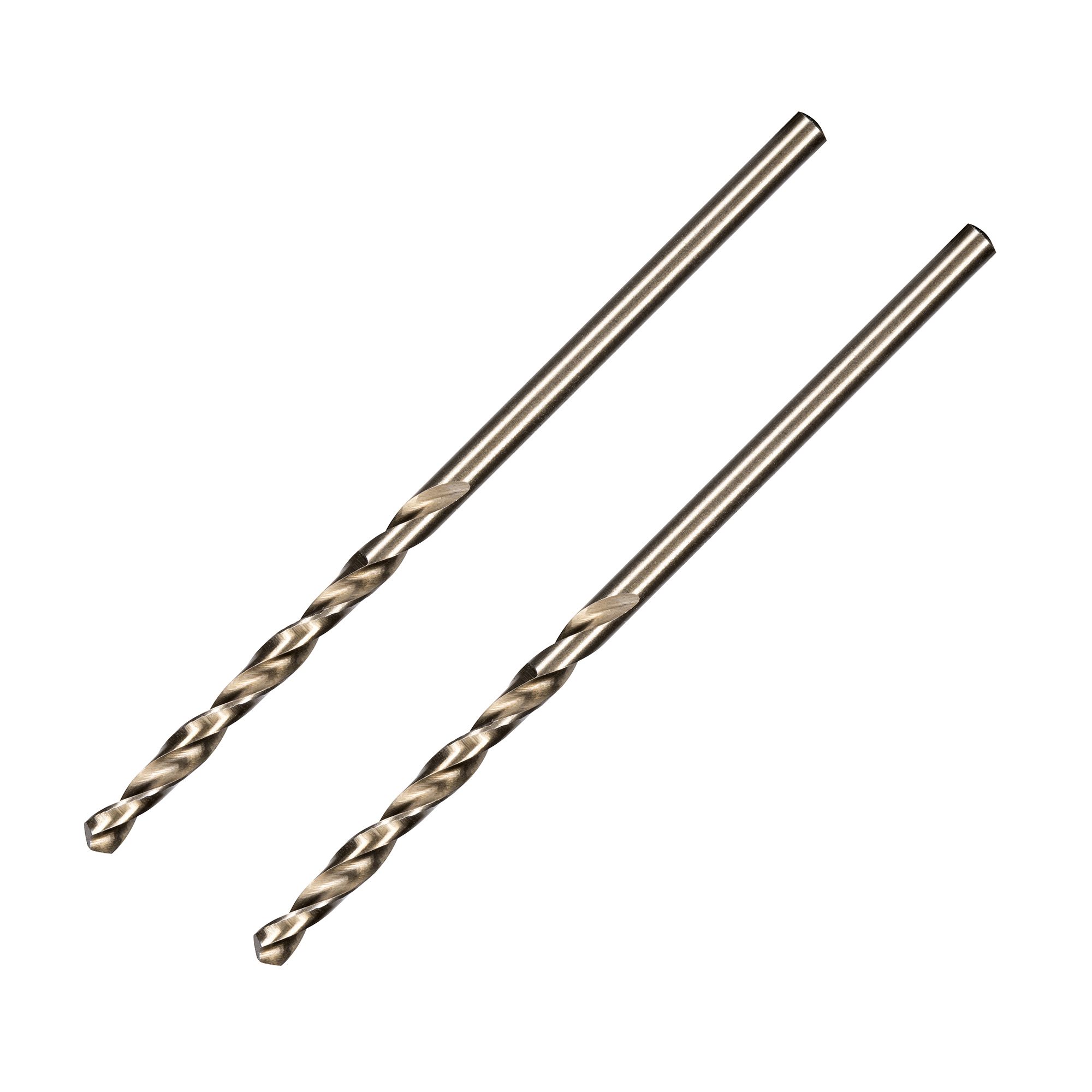 Erbauer Round HSS Drill Bit (Dia)2.5mm (L)57mm, Pack Of 2 | DIY At B&Q